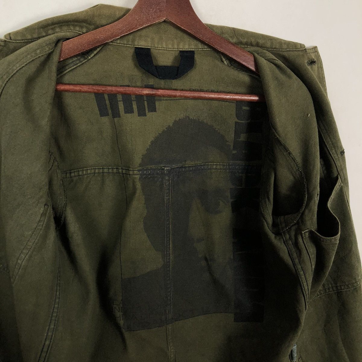 Japanese Brand BLACK ANDA MILITARY COLLECTION SHIRT BUTTON UPS BIG LOGO Size US M / EU 48-50 / 2 - 9 Thumbnail