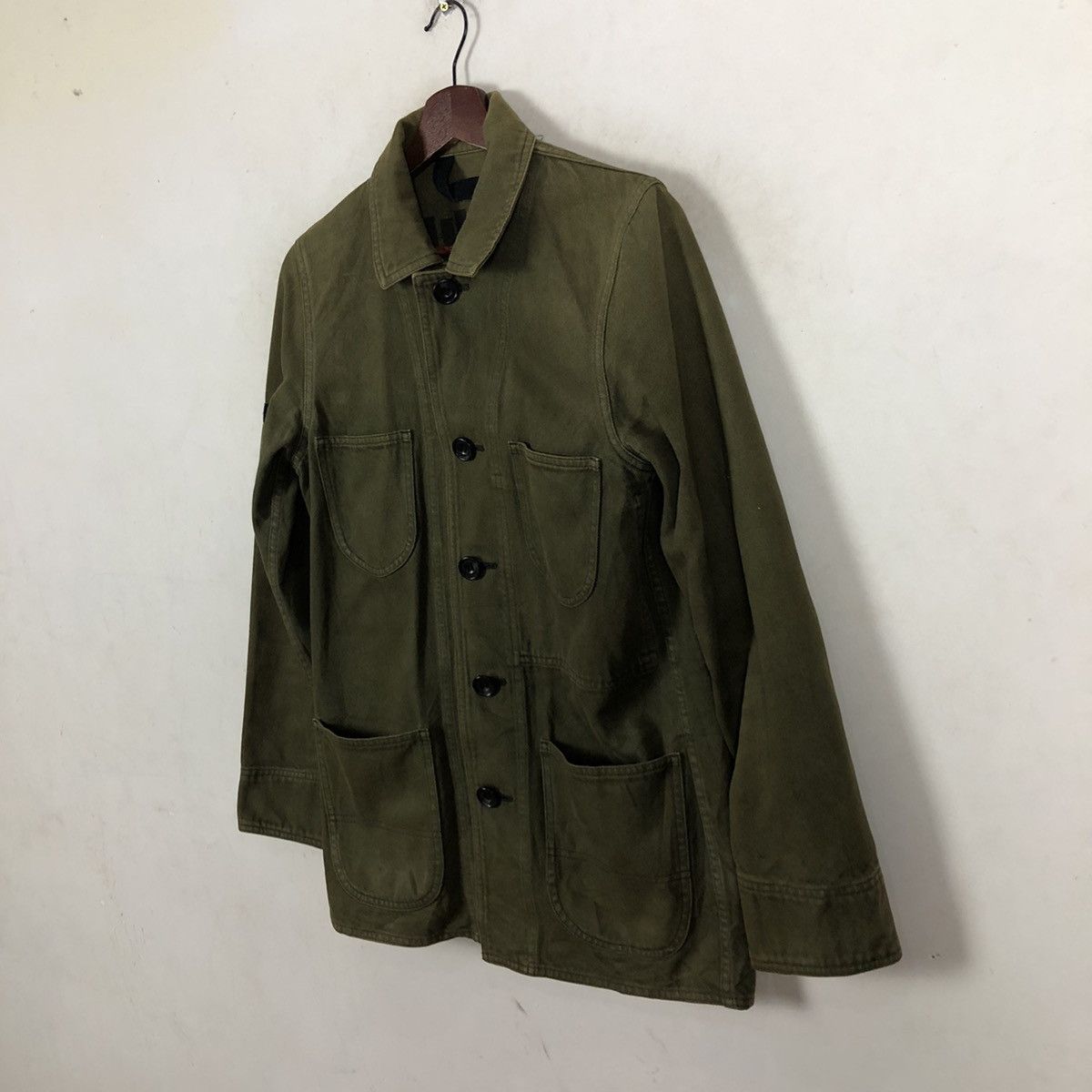 Japanese Brand BLACK ANDA MILITARY COLLECTION SHIRT BUTTON UPS BIG LOGO Size US M / EU 48-50 / 2 - 3 Thumbnail