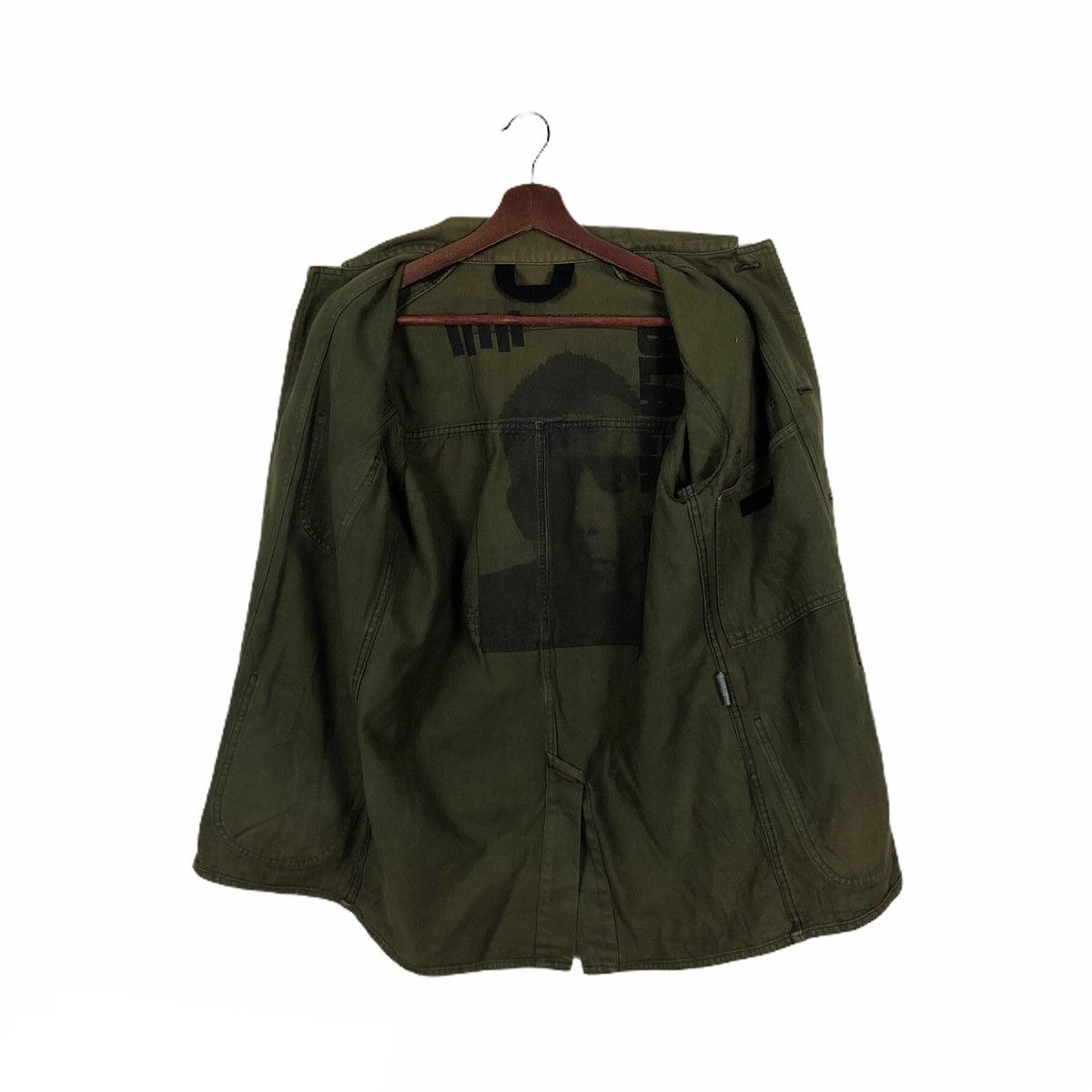 Japanese Brand BLACK ANDA MILITARY COLLECTION SHIRT BUTTON UPS BIG LOGO Size US M / EU 48-50 / 2 - 1 Thumbnail