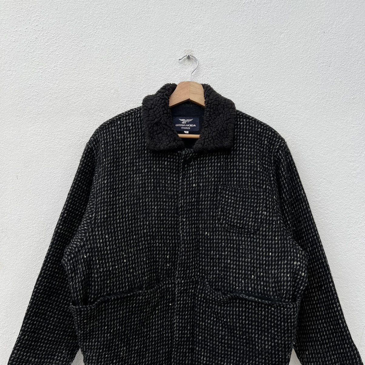 Japanese Brand WOOL JACKET STRIPED GERAMODA FIRENZE Size US L / EU 52-54 / 3 - 3 Thumbnail