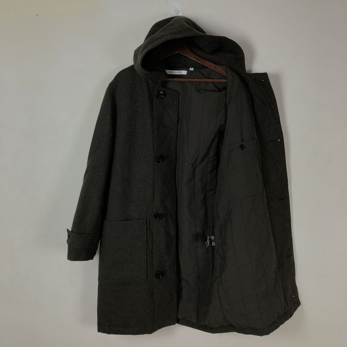 Japanese Brand UNIQLO AND LEMAIRE LONG JACKET MILITARY DESIGN Size US L / EU 52-54 / 3 - 9 Thumbnail