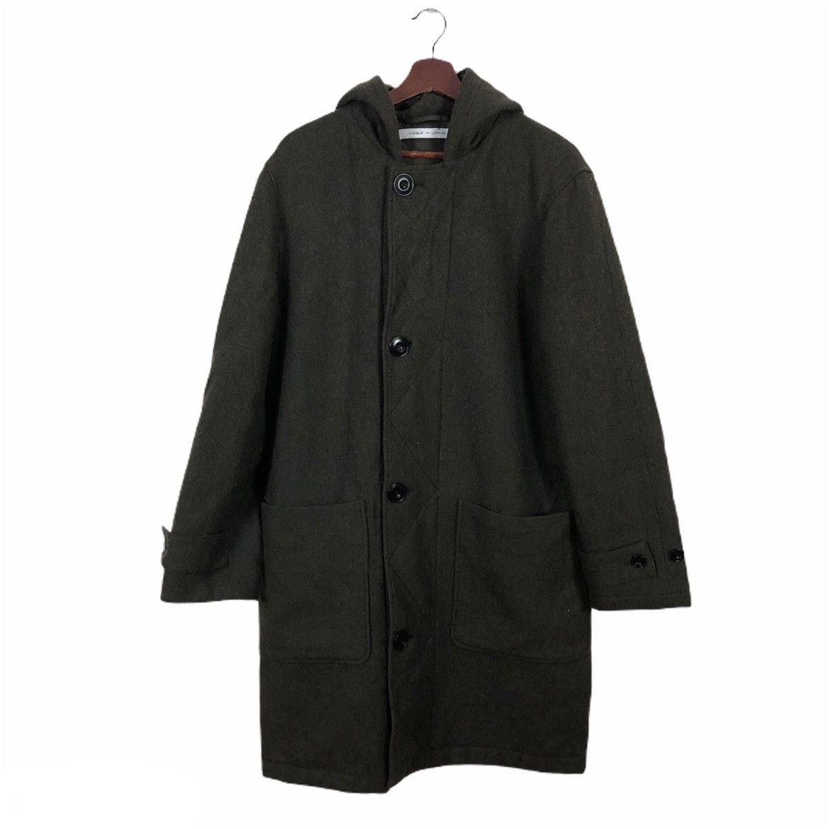 Japanese Brand UNIQLO AND LEMAIRE LONG JACKET MILITARY DESIGN Size US L / EU 52-54 / 3 - 1 Thumbnail
