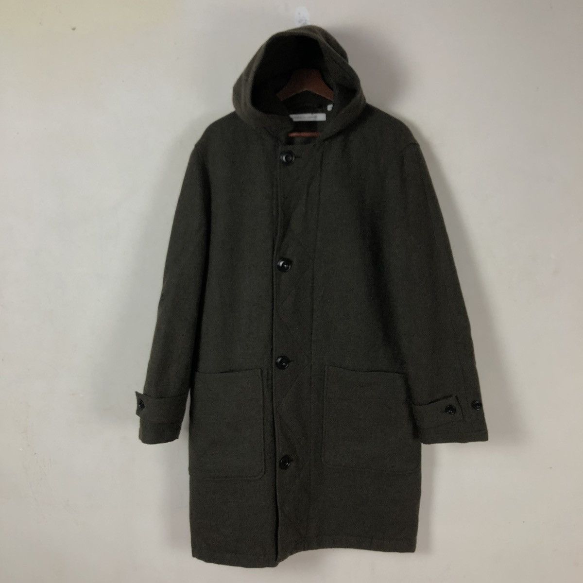Japanese Brand UNIQLO AND LEMAIRE LONG JACKET MILITARY DESIGN Size US L / EU 52-54 / 3 - 8 Thumbnail