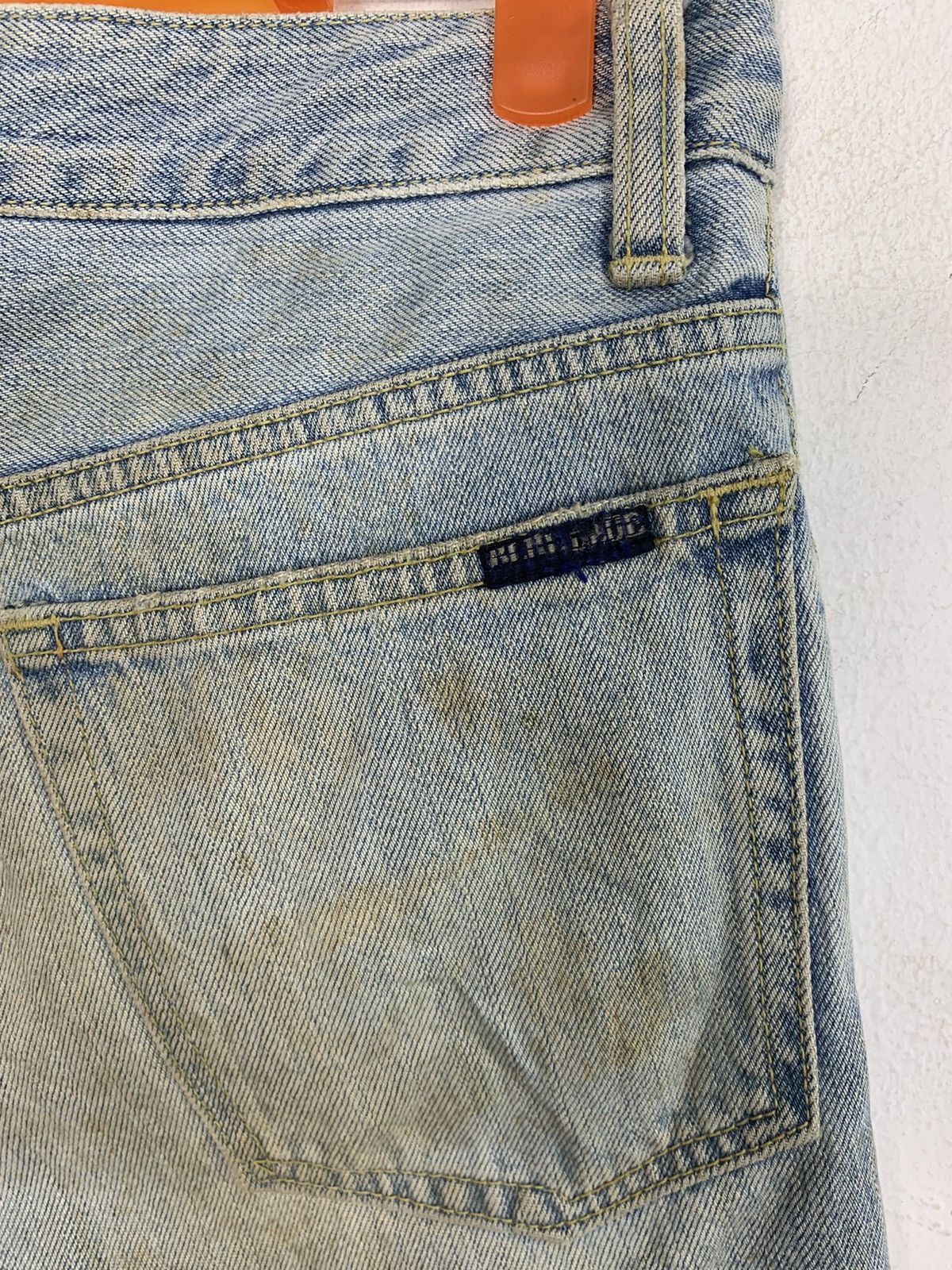Blue Blue Japan 90s Blue Blue Japan Ranch Market Distressed Indigo Denim Size US 30 / EU 46 - 7 Thumbnail