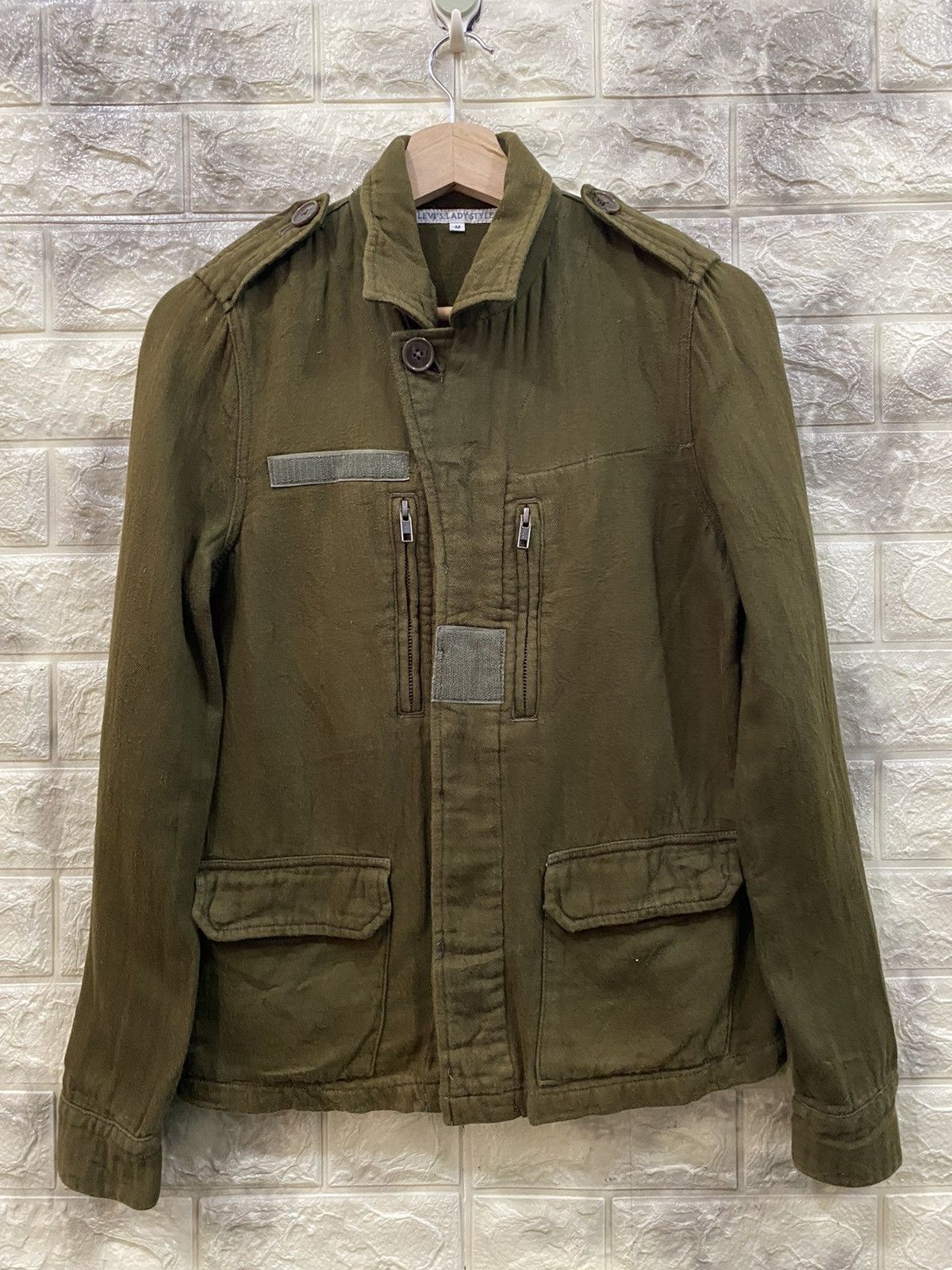 Levi's levi’s Military Jacket Lady Style Size US M / EU 48-50 / 2 - 2 Thumbnail