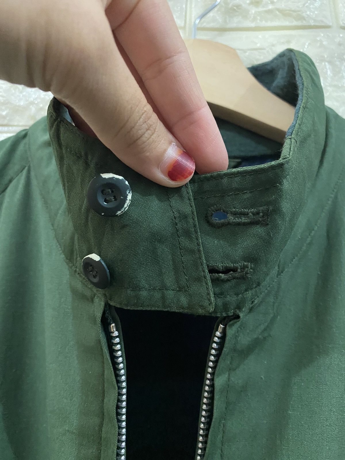 Vintage Vintage Green Bomber Jacket Size US M / EU 48-50 / 2 - 10 Thumbnail