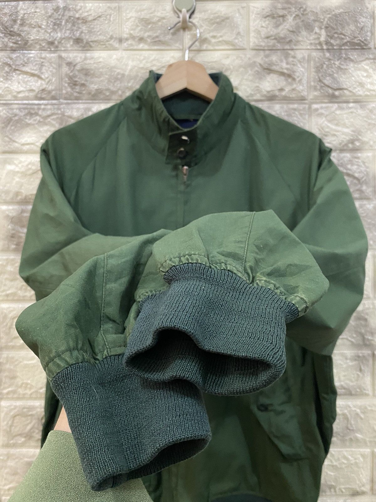 Vintage Vintage Green Bomber Jacket Size US M / EU 48-50 / 2 - 11 Thumbnail