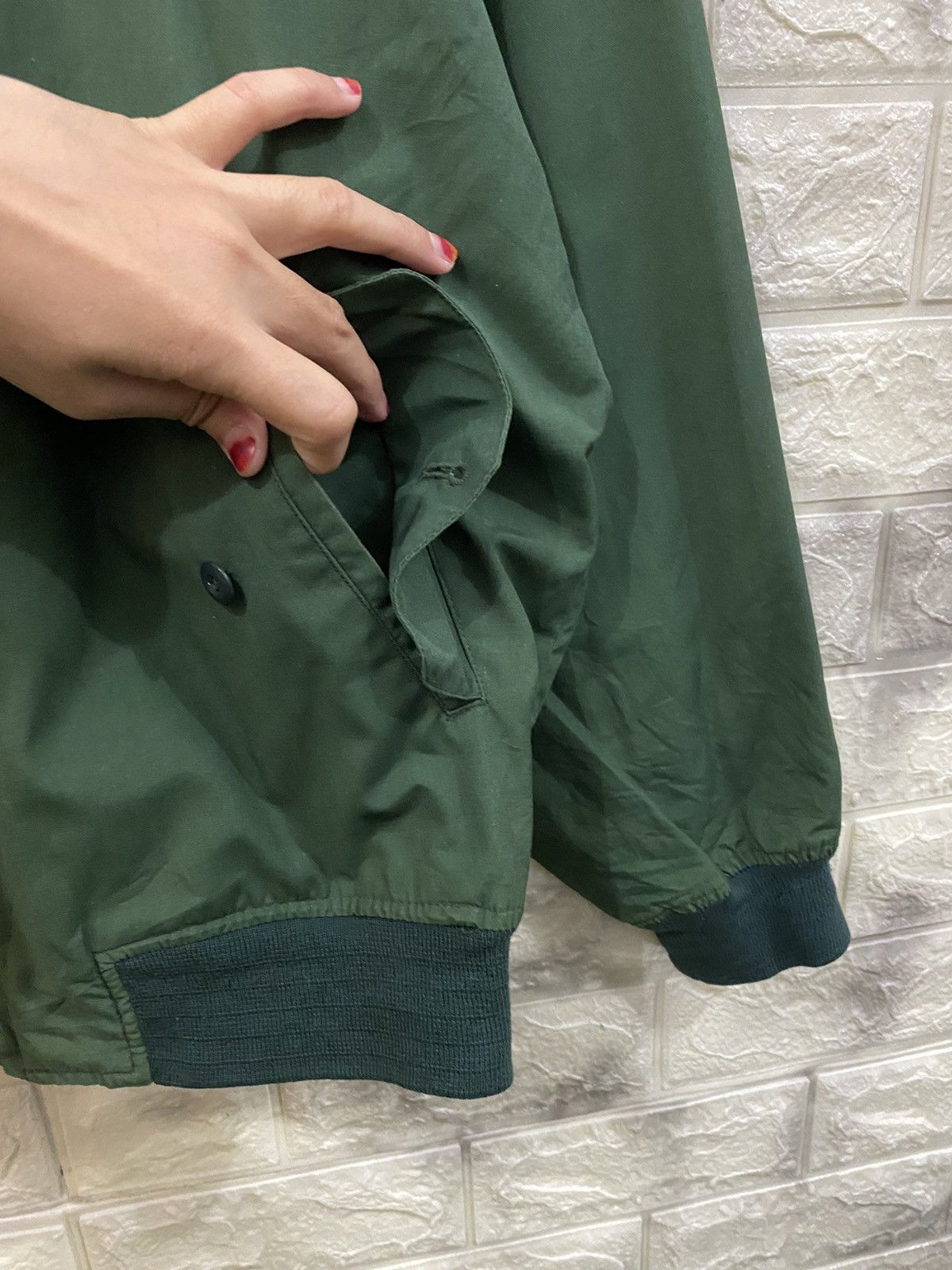 Vintage Vintage Green Bomber Jacket Size US M / EU 48-50 / 2 - 8 Thumbnail