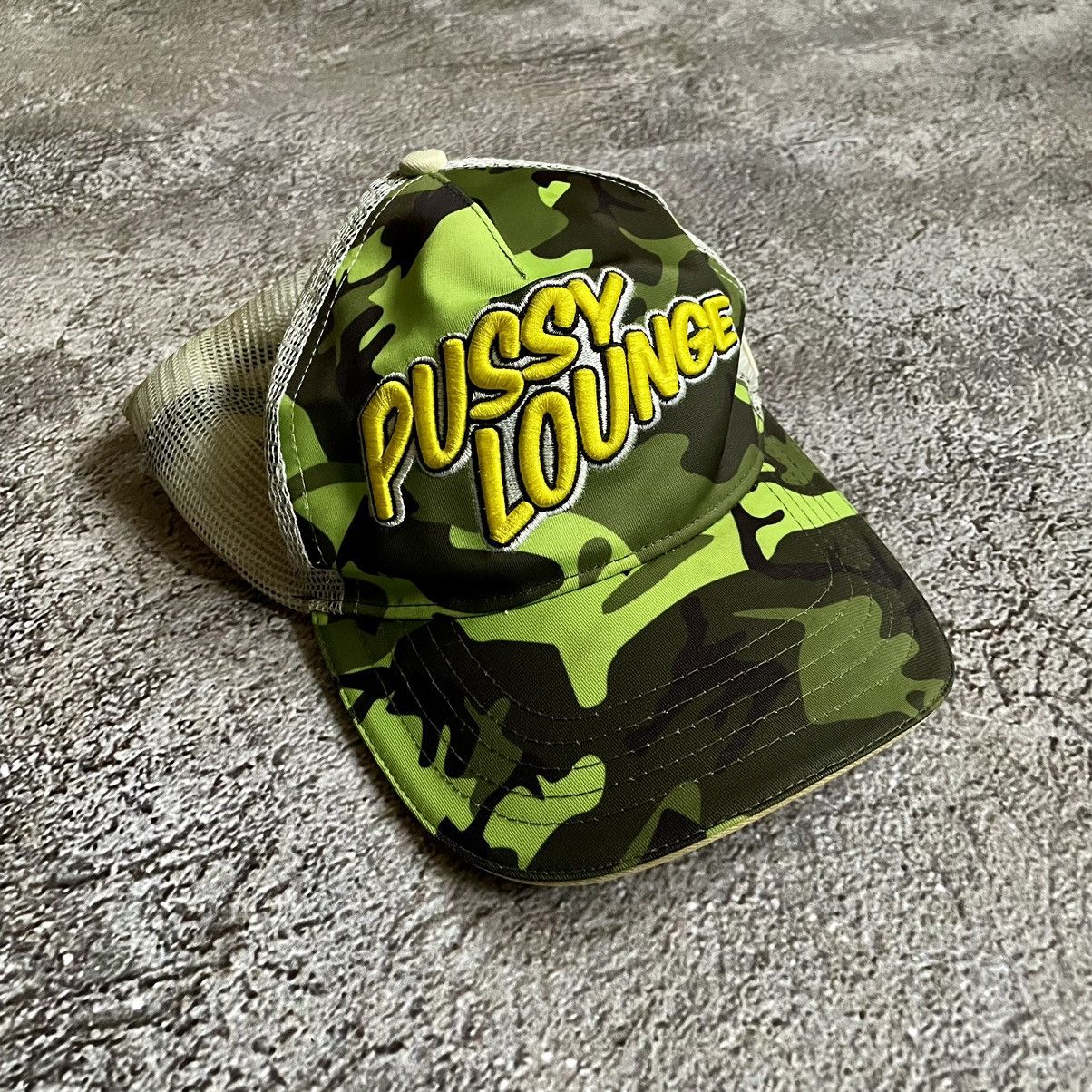 Vintage Vintage Y2K ADULT Pussy Lounge Porno Trucker Buymypiece Cap |  Grailed