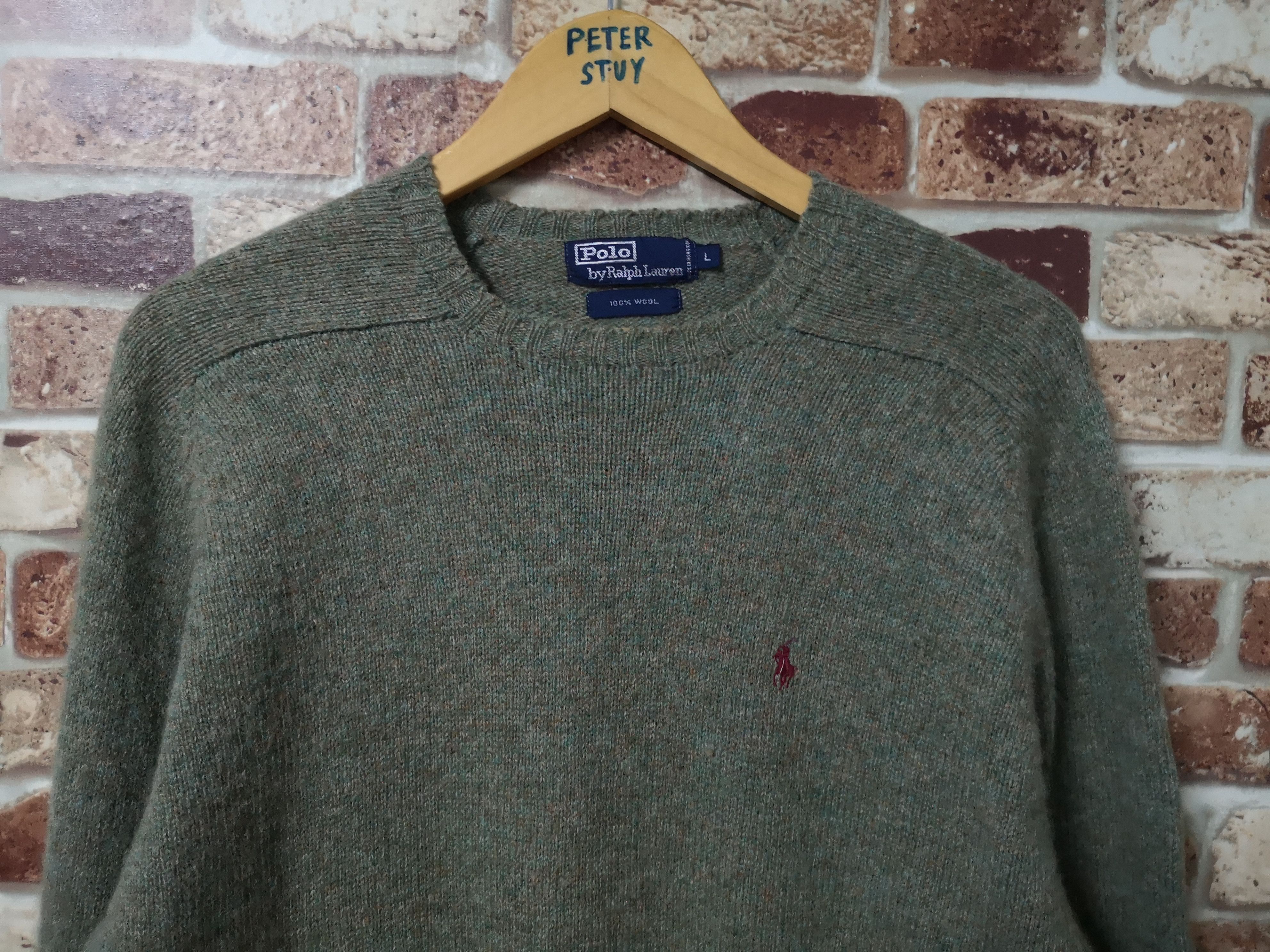 Polo Ralph Lauren Polo Ralph Lauren Knitewear Wool Small Logo Size US L / EU 52-54 / 3 - 2 Thumbnail
