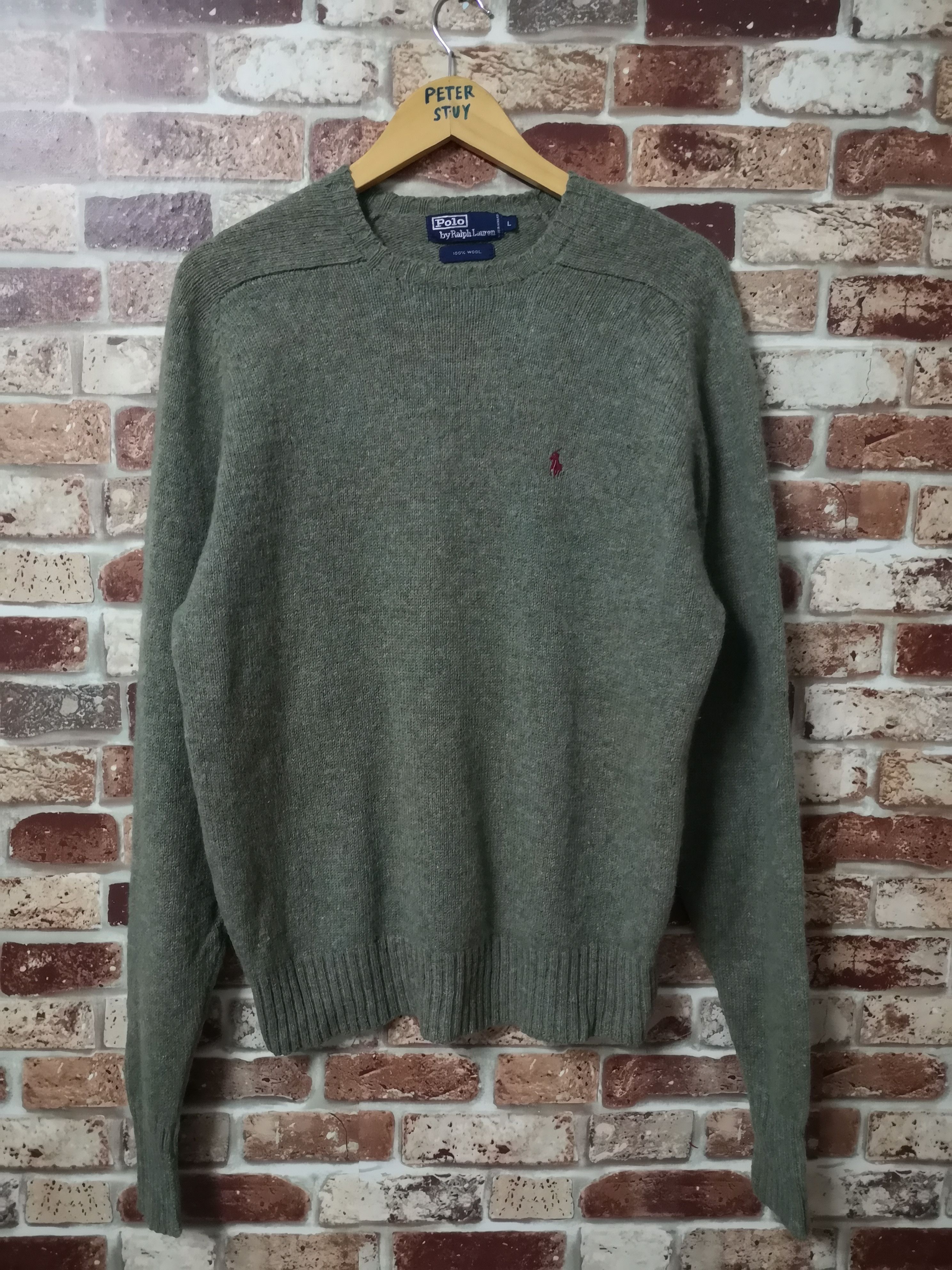 Polo Ralph Lauren Polo Ralph Lauren Knitewear Wool Small Logo Size US L / EU 52-54 / 3 - 1 Thumbnail