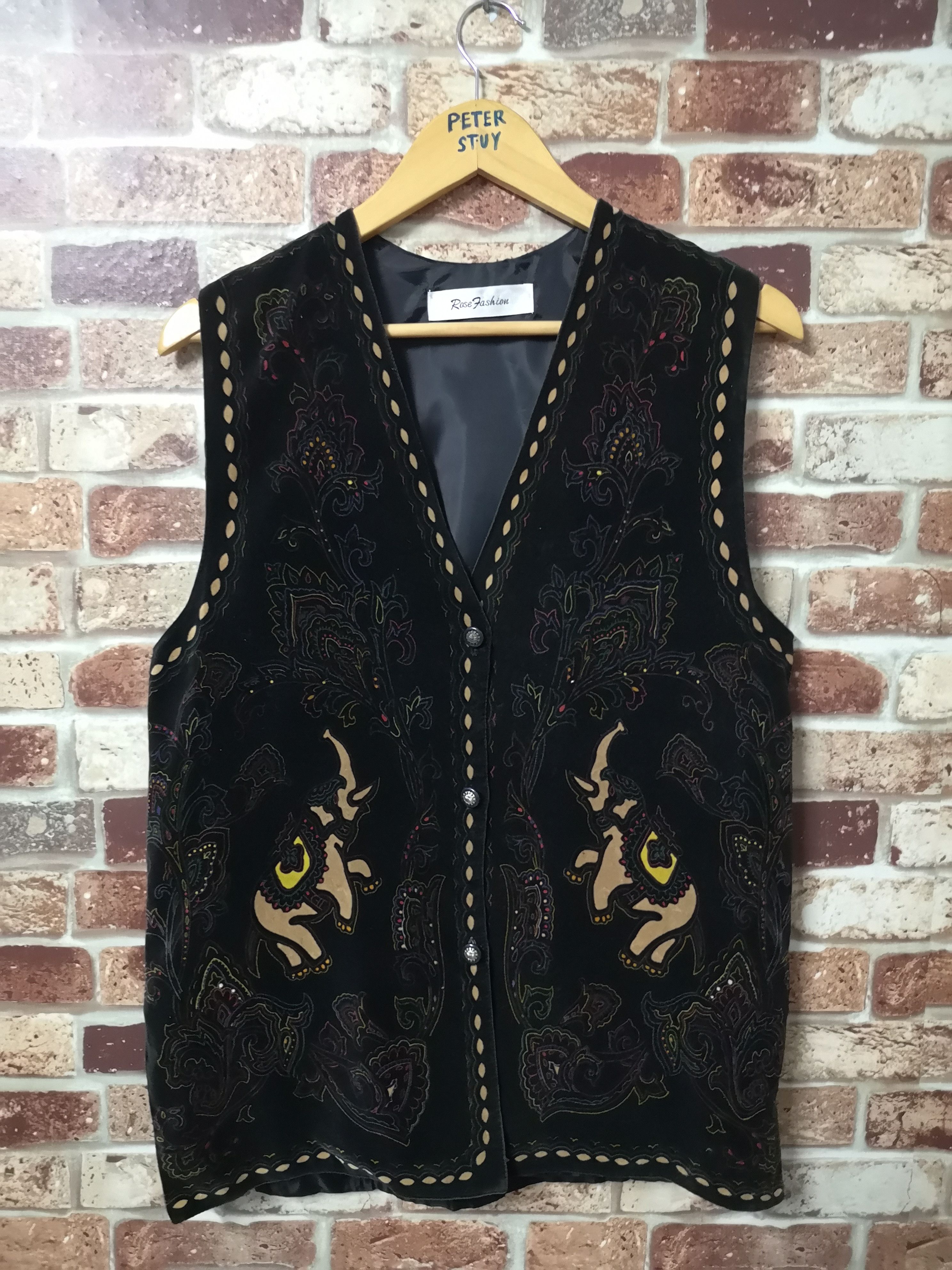 Japanese Brand Japanese Traditional Vests Nice Design- G426 Size US M / EU 48-50 / 2 - 1 Thumbnail
