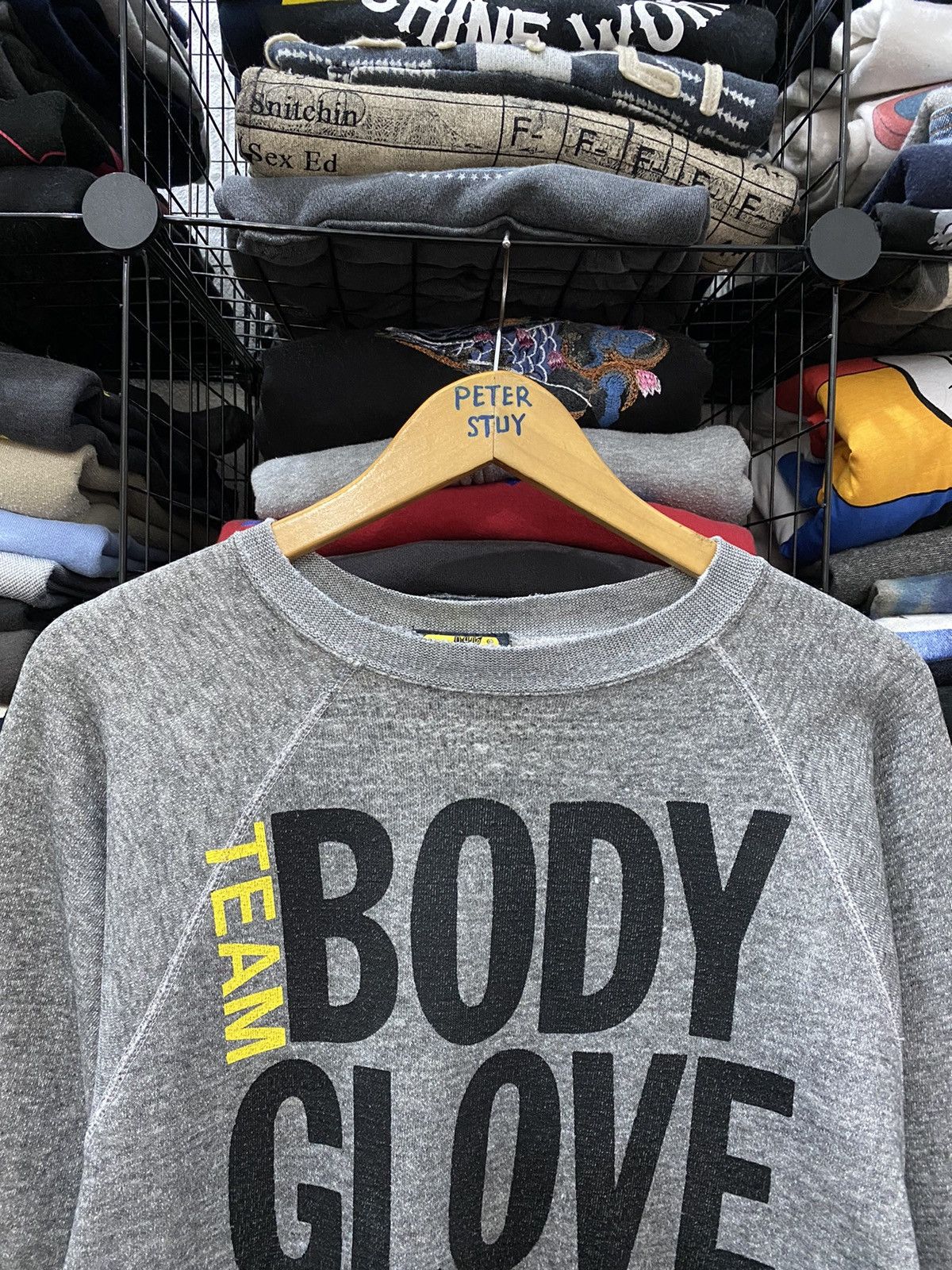 Body Glove × Vintage Vintage Team Body Glove Sweater Big logo Size US L / EU 52-54 / 3 - 5 Thumbnail