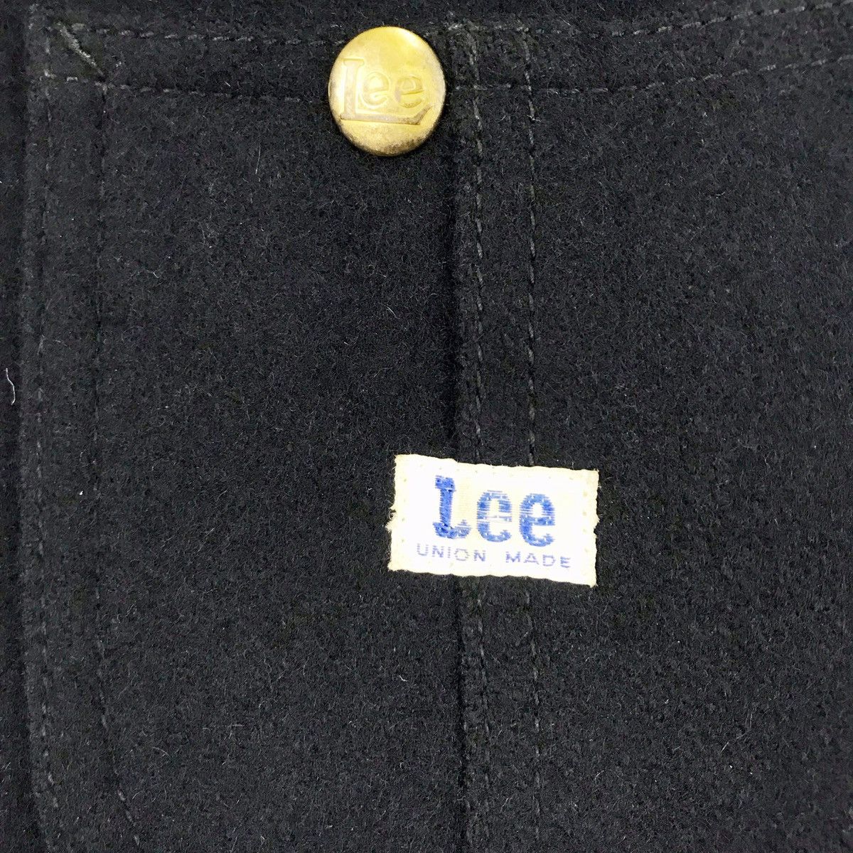 Lee × URBAN RESEARCH DOORS Lee Union Made Workwear Gold Button wool Jacket Size US M / EU 48-50 / 2 - 8 Thumbnail