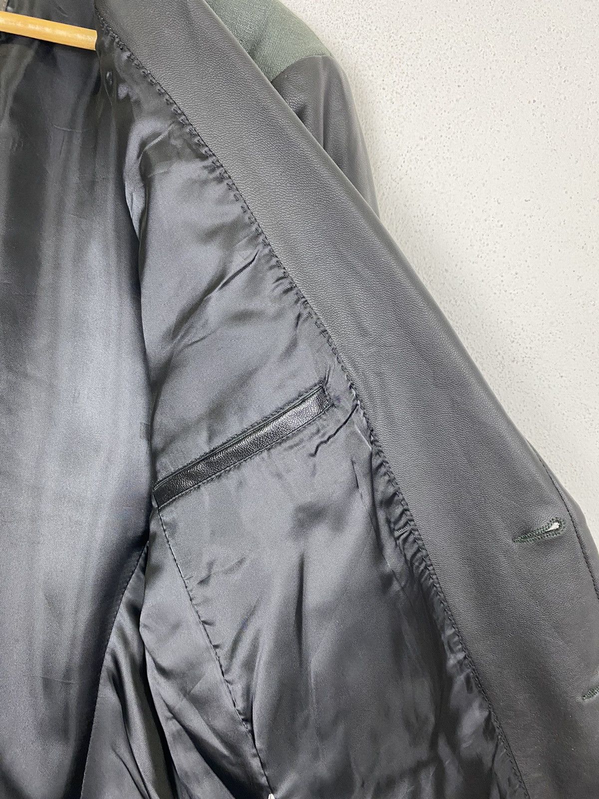 Zara Zara Limited Edition Man’s Jacket PU Sleeve Nice Design Size US M / EU 48-50 / 2 - 15 Thumbnail