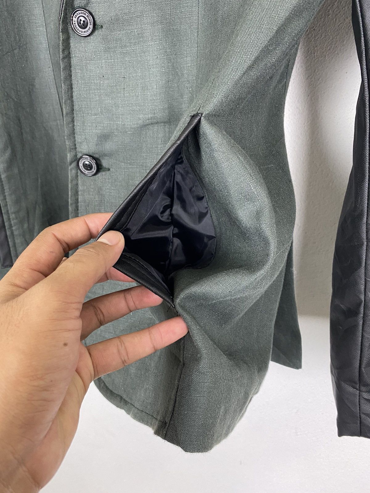 Zara Zara Limited Edition Man’s Jacket PU Sleeve Nice Design Size US M / EU 48-50 / 2 - 7 Thumbnail