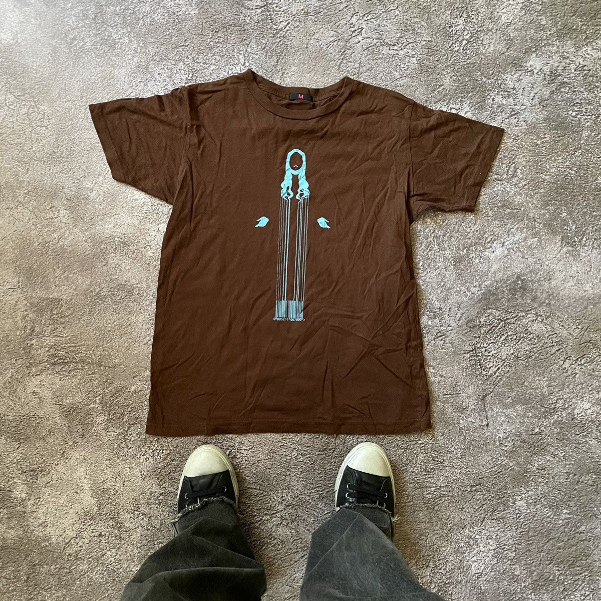 Vintage Vintage Y2K Graphic Tee Rocket Ship Print Brown Oversized L Size US L / EU 52-54 / 3 - 1 Thumbnail