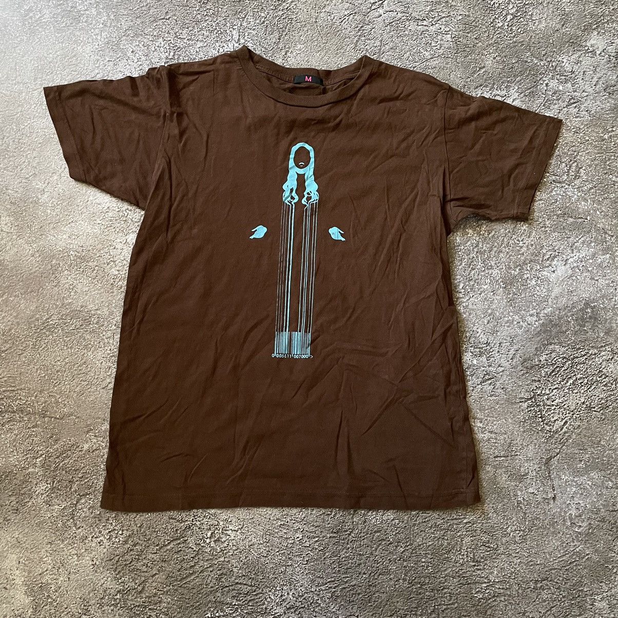 Vintage Vintage Y2K Graphic Tee Rocket Ship Print Brown Oversized L Size US L / EU 52-54 / 3 - 2 Thumbnail