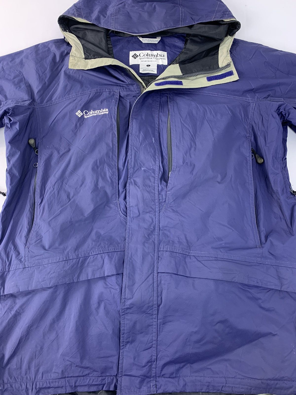 Columbia Columbia Sportswear Company Windbreaker Jacket Outdoor Style Size US L / EU 52-54 / 3 - 3 Thumbnail