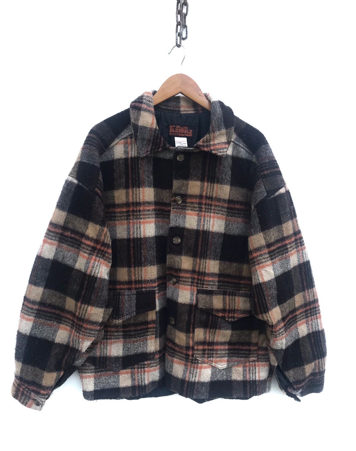 Other Wool Checked Rusty London Size US XL / EU 56 / 4 - 1 Thumbnail