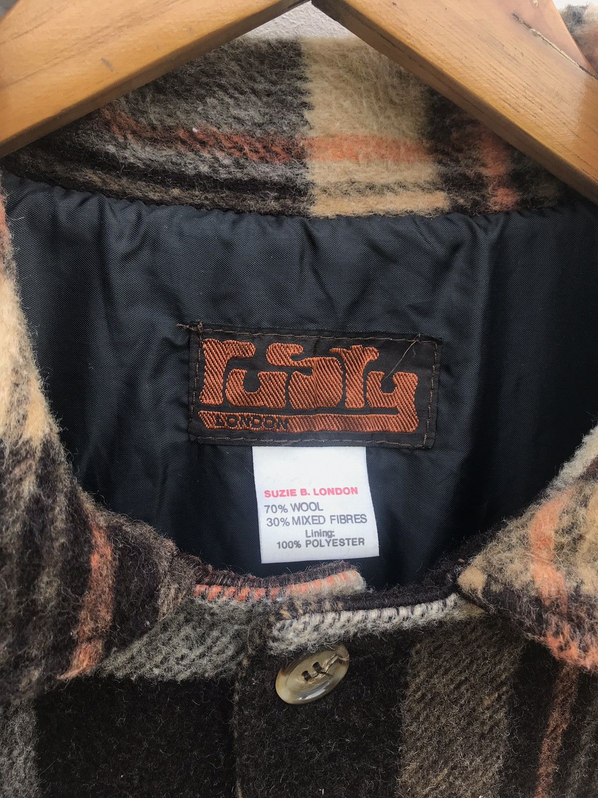 Other Wool Checked Rusty London Size US XL / EU 56 / 4 - 2 Thumbnail