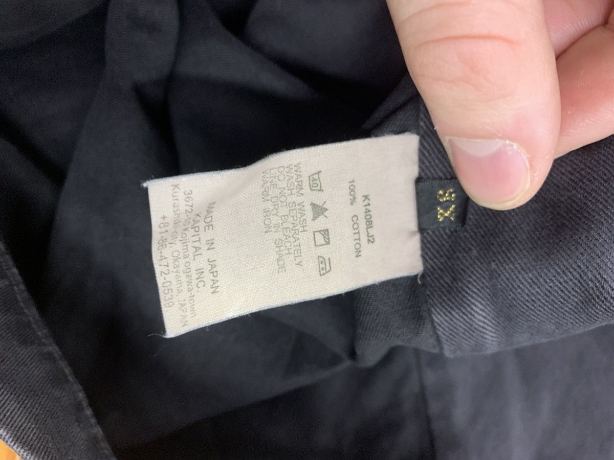 Japanese Brand × Kapital × Kapital Kountry Kapital Black Parka Jacket Size US M / EU 48-50 / 2 - 5 Thumbnail