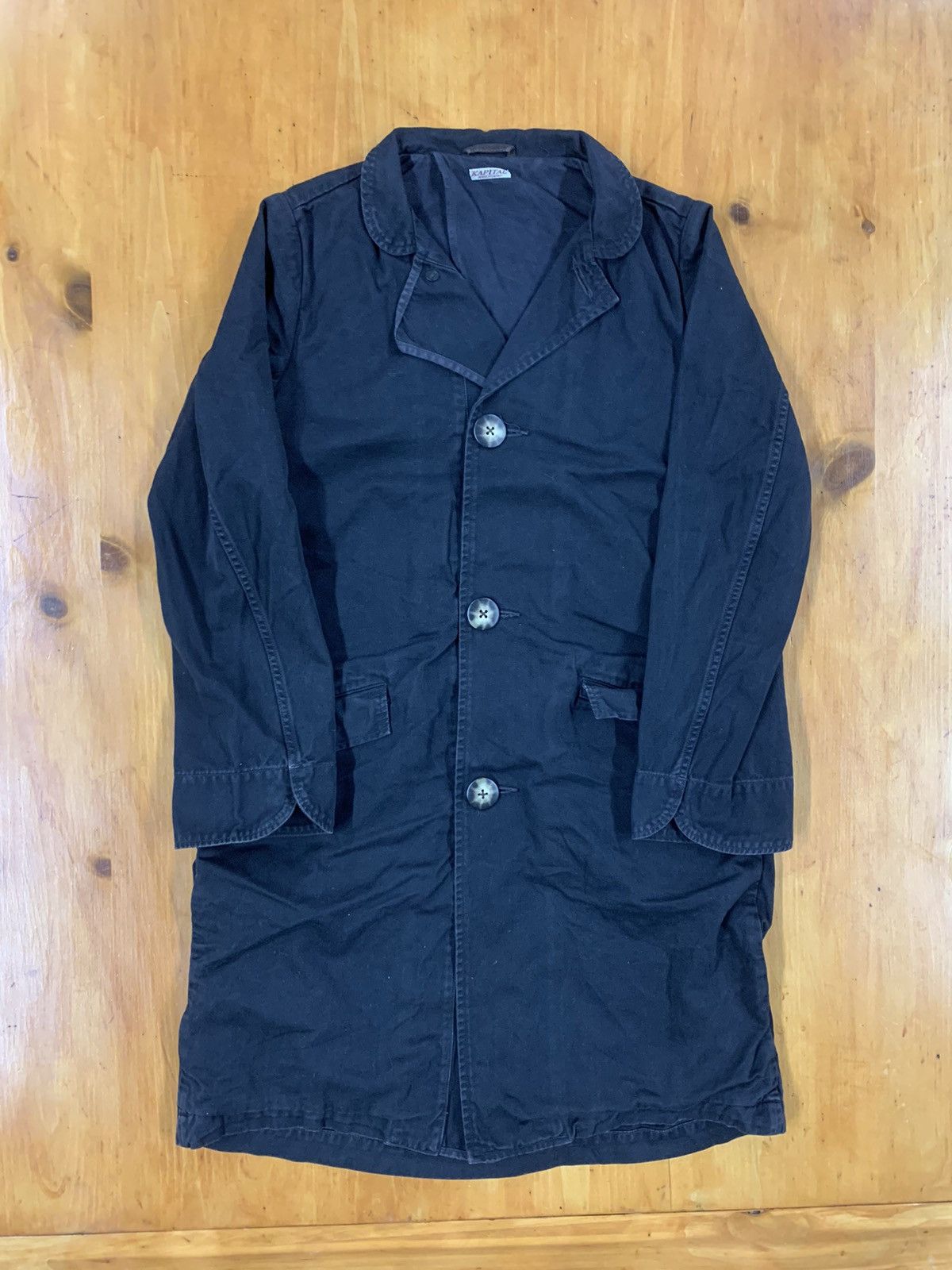 Japanese Brand × Kapital × Kapital Kountry Kapital Black Parka Jacket Size US M / EU 48-50 / 2 - 3 Thumbnail