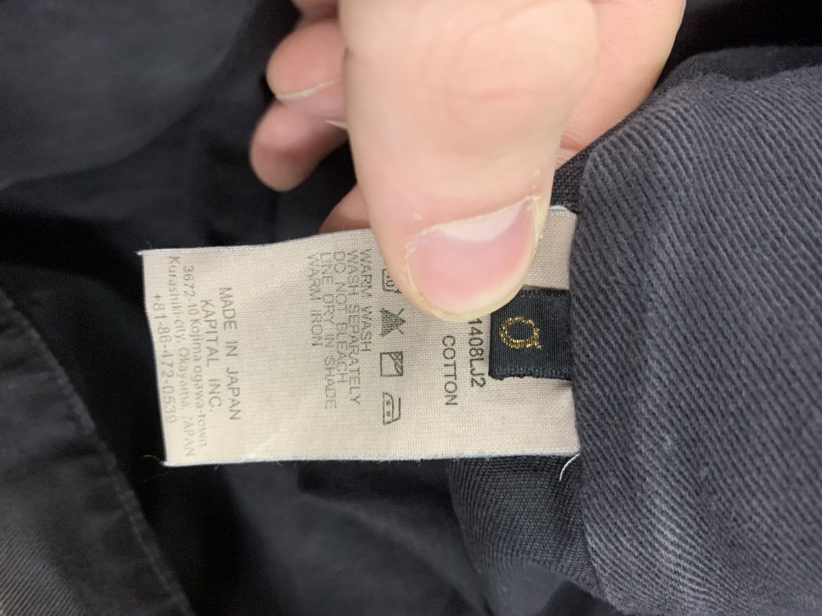 Japanese Brand × Kapital × Kapital Kountry Kapital Black Parka Jacket Size US M / EU 48-50 / 2 - 4 Thumbnail