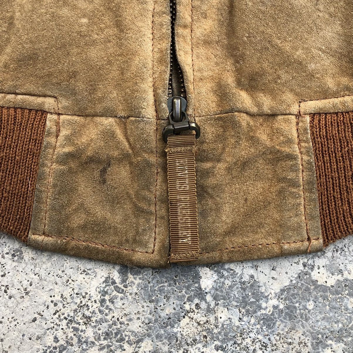 Genuine Leather Vintage 1935 The King ELVIS PRESLEY Leather Bomber Jacket Size US M / EU 48-50 / 2 - 11 Thumbnail