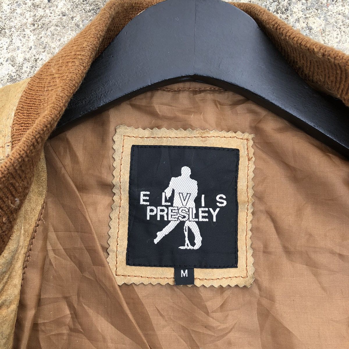 Genuine Leather Vintage 1935 The King ELVIS PRESLEY Leather Bomber Jacket Size US M / EU 48-50 / 2 - 15 Thumbnail