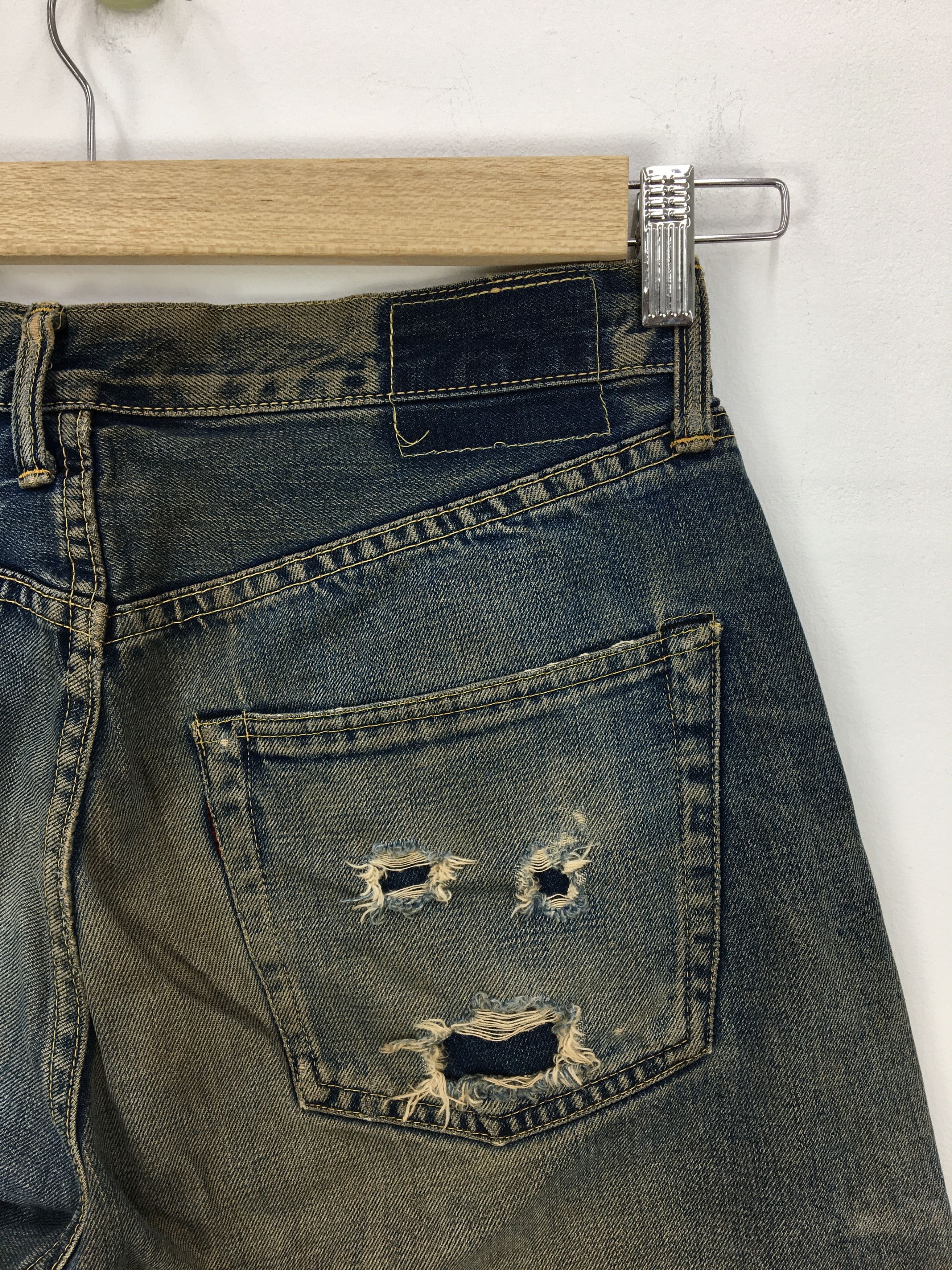 Denime Rusty Selvedge Denime Jeans Japanese Redline Denim Pants Size US 32 / EU 48 - 8 Thumbnail