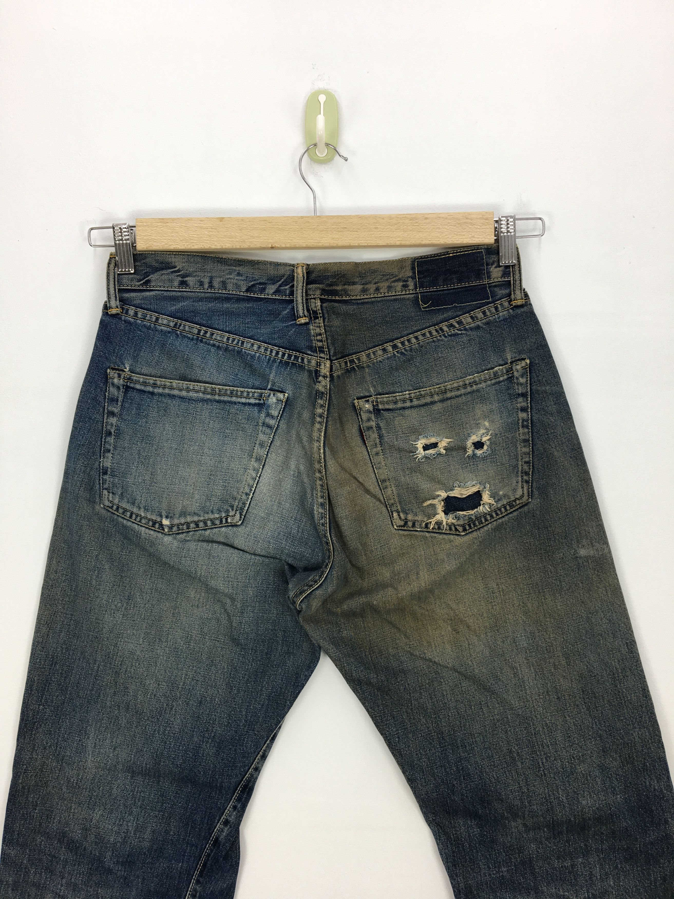 Denime Rusty Selvedge Denime Jeans Japanese Redline Denim Pants Size US 32 / EU 48 - 6 Thumbnail