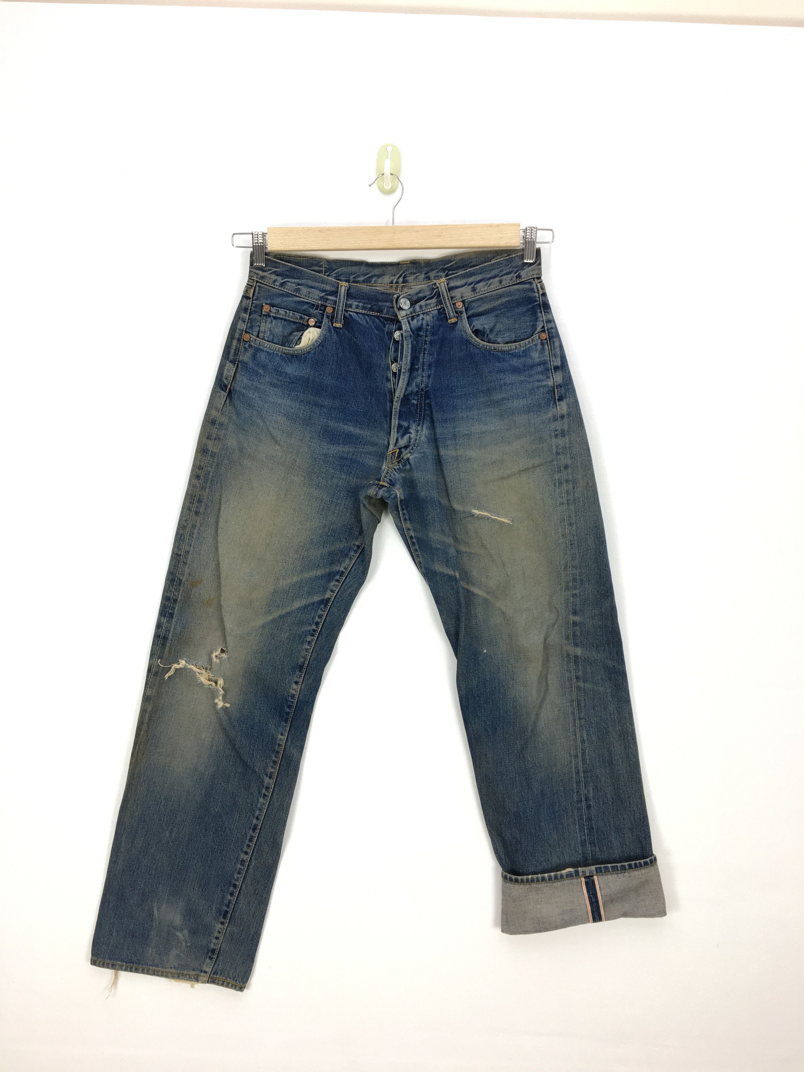 Denime Rusty Selvedge Denime Jeans Japanese Redline Denim Pants Size US 32 / EU 48 - 3 Thumbnail