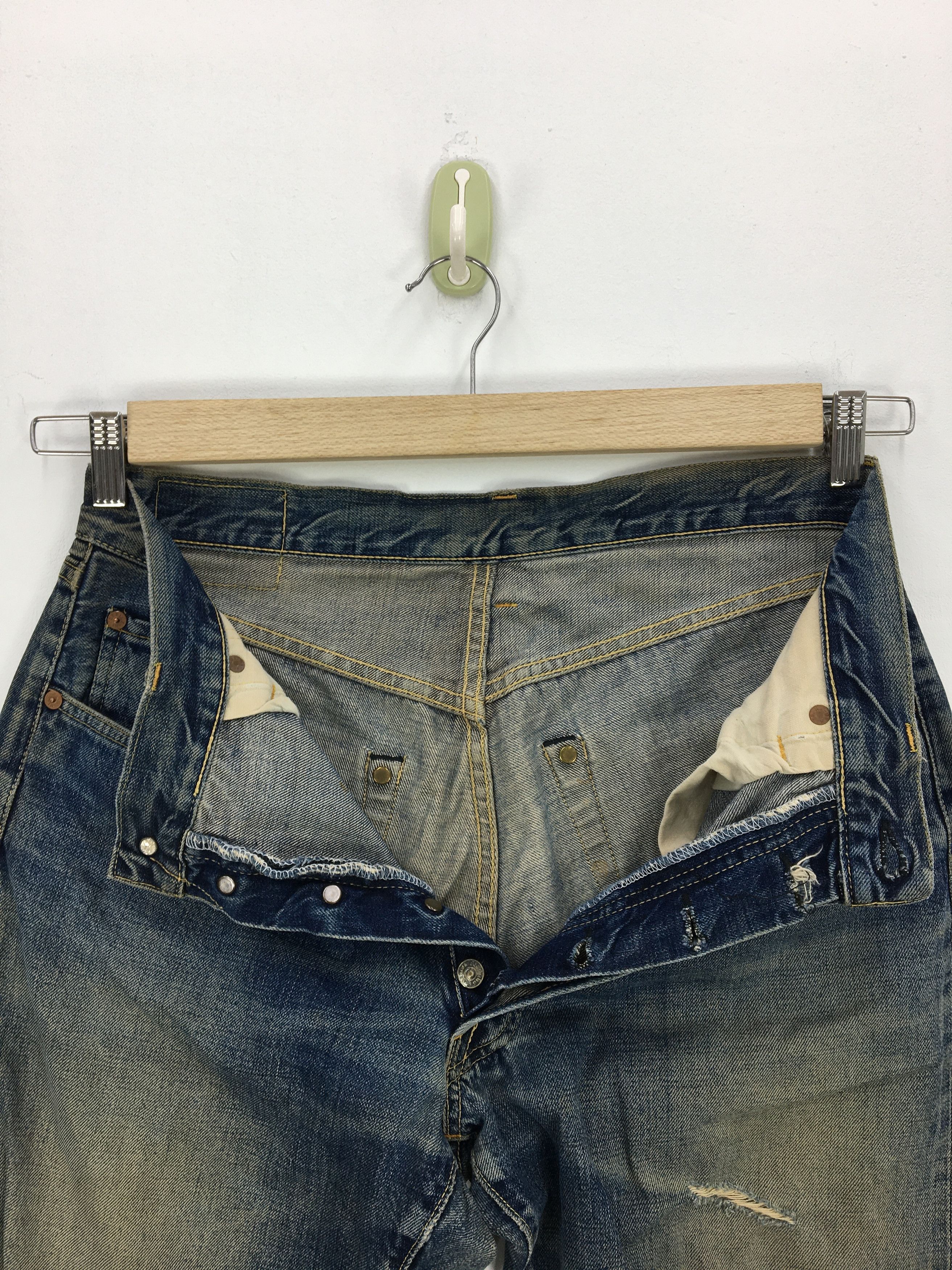 Denime Rusty Selvedge Denime Jeans Japanese Redline Denim Pants Size US 32 / EU 48 - 11 Thumbnail