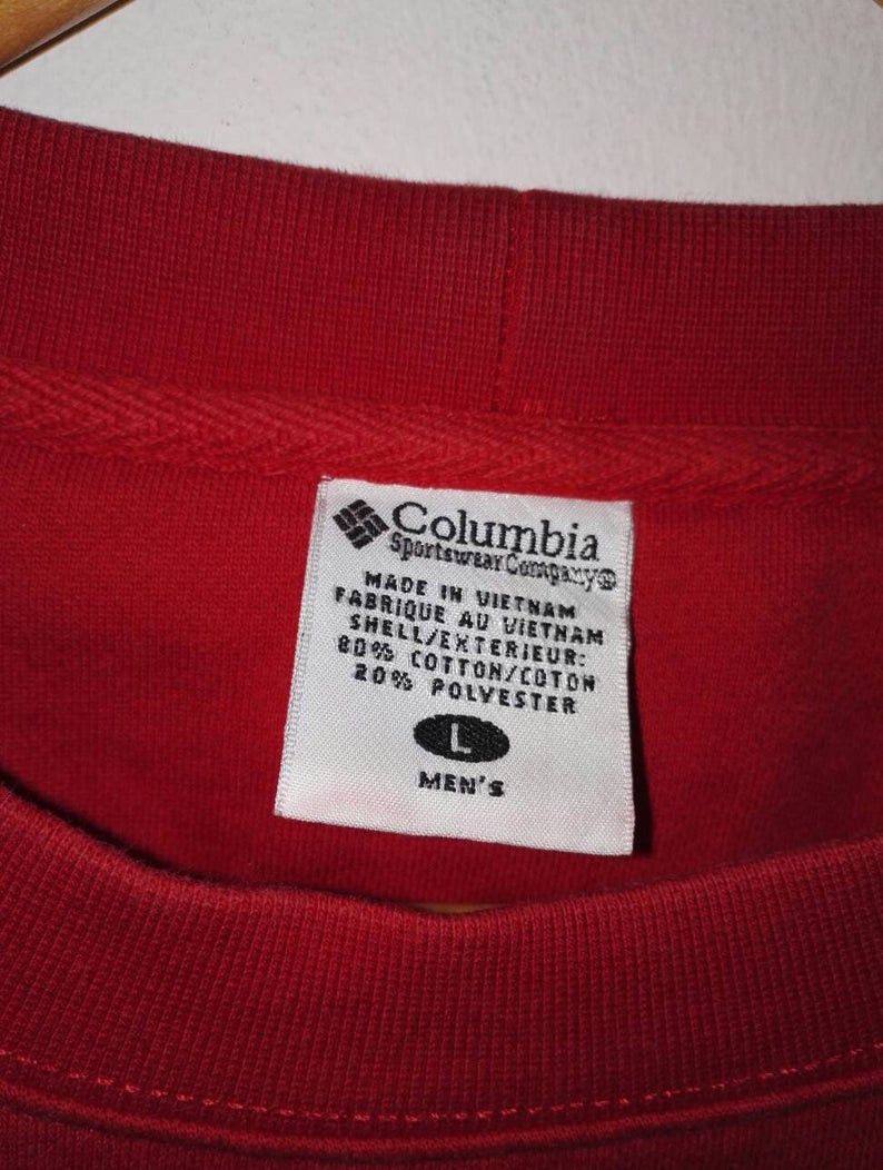Columbia Vintage Colombia Sportswear Company Sweatshirt (ss182) Size US L / EU 52-54 / 3 - 4 Thumbnail
