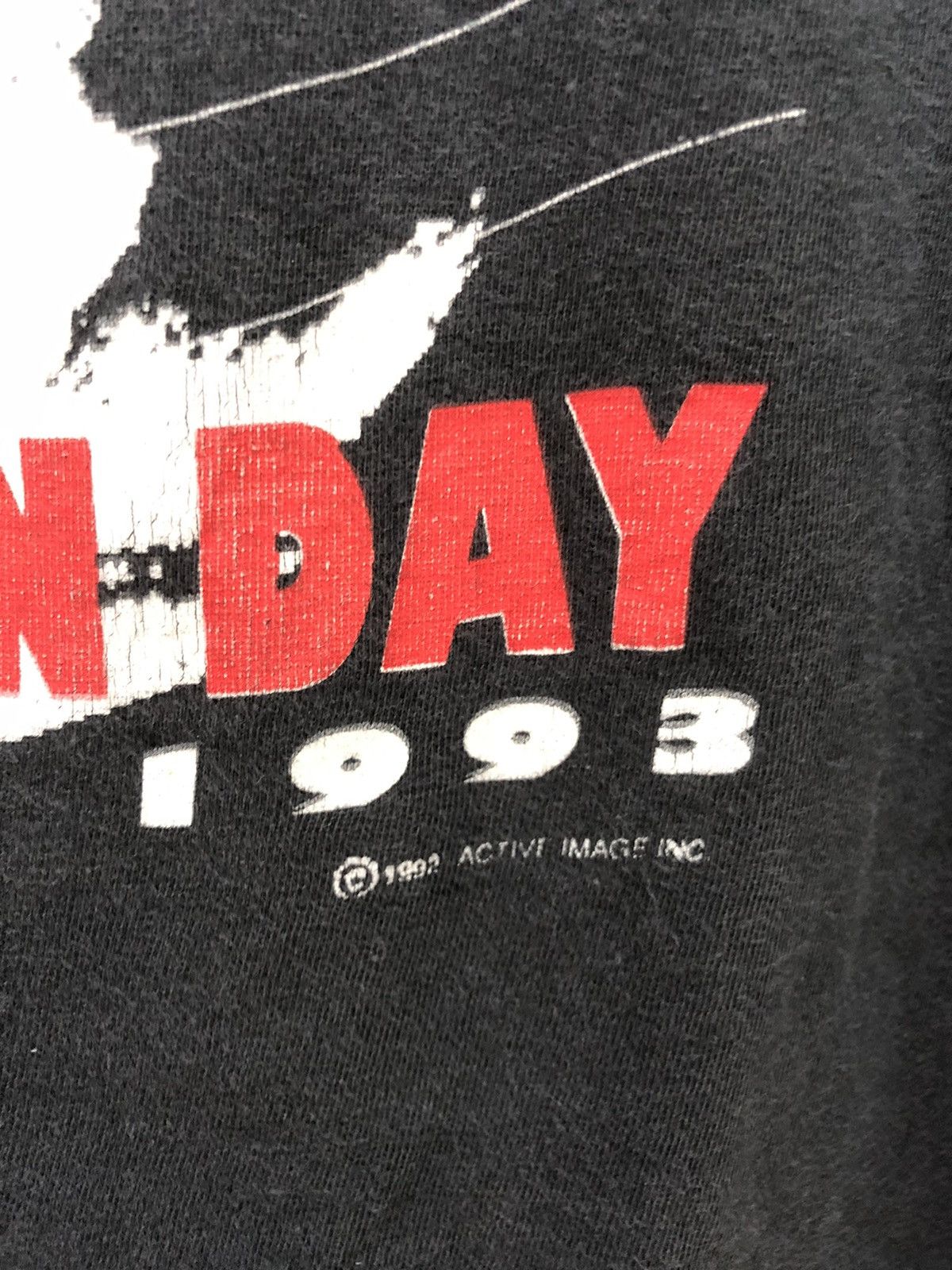 Band Tees × Vintage Vintage 90s CLINTON -The Cure for the Blues PRESIDENT Size US XL / EU 56 / 4 - 5 Thumbnail