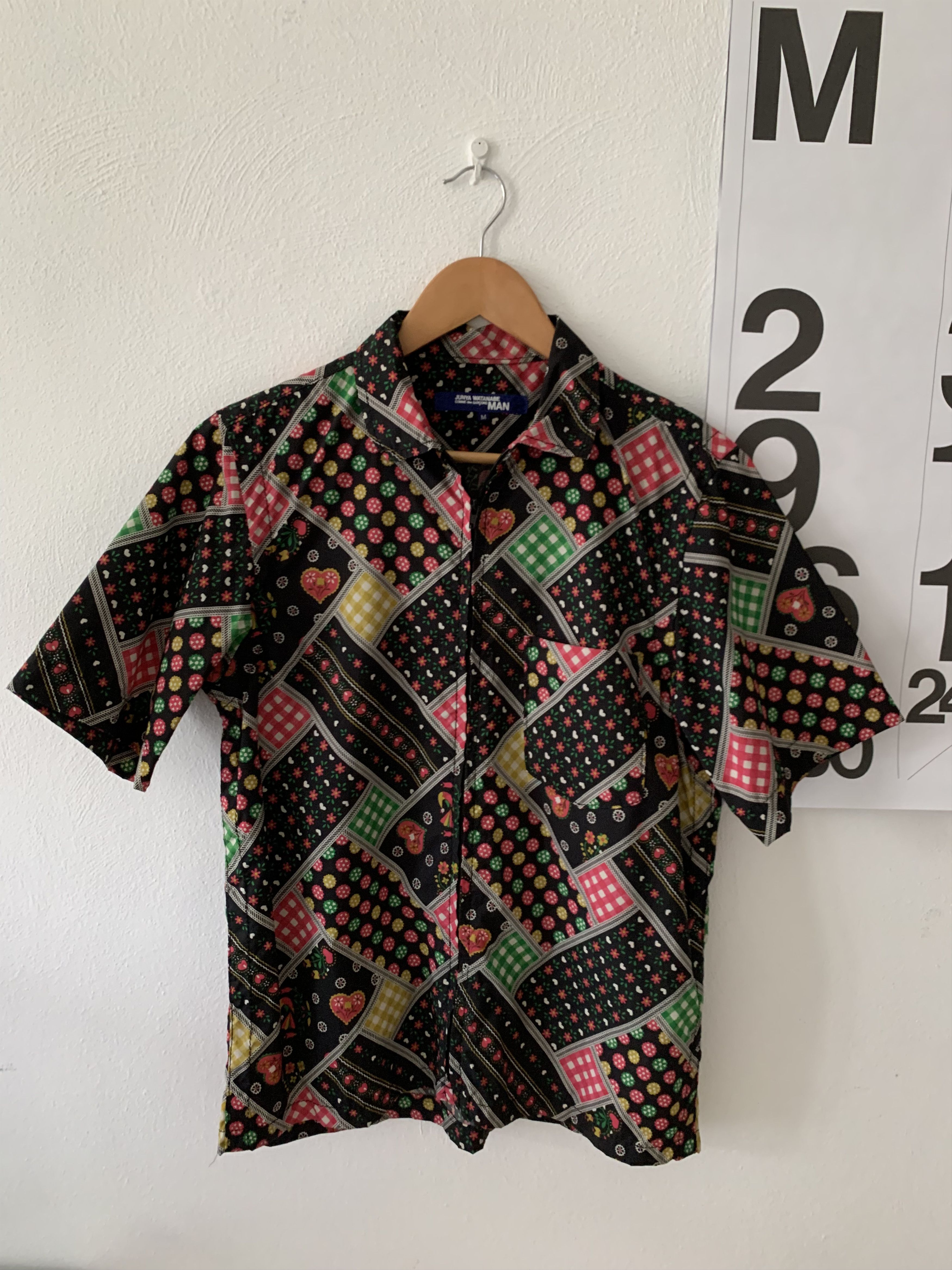 トップス junya watanabe man 03ss reggae shirt Junya Watanabe SS03 Reggae Man Button Up | Grailed