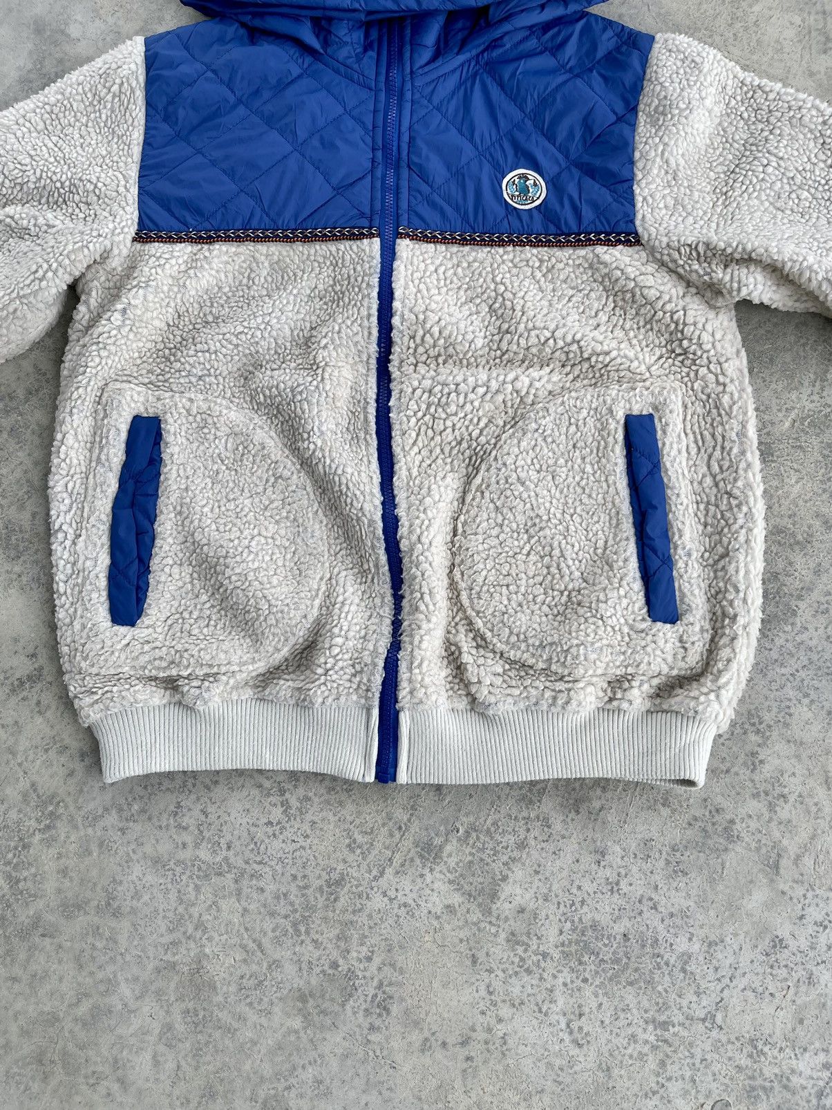Japanese Brand VINTAGE🔥🔥TITICACA DEEP PILE ANORAK ZIPPER HOODIES Size US S / EU 44-46 / 1 - 8 Thumbnail