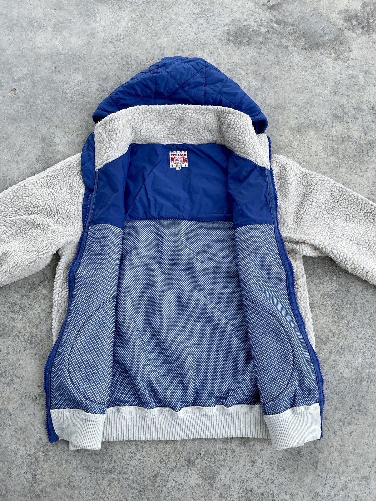 Japanese Brand VINTAGE🔥🔥TITICACA DEEP PILE ANORAK ZIPPER HOODIES Size US S / EU 44-46 / 1 - 10 Thumbnail