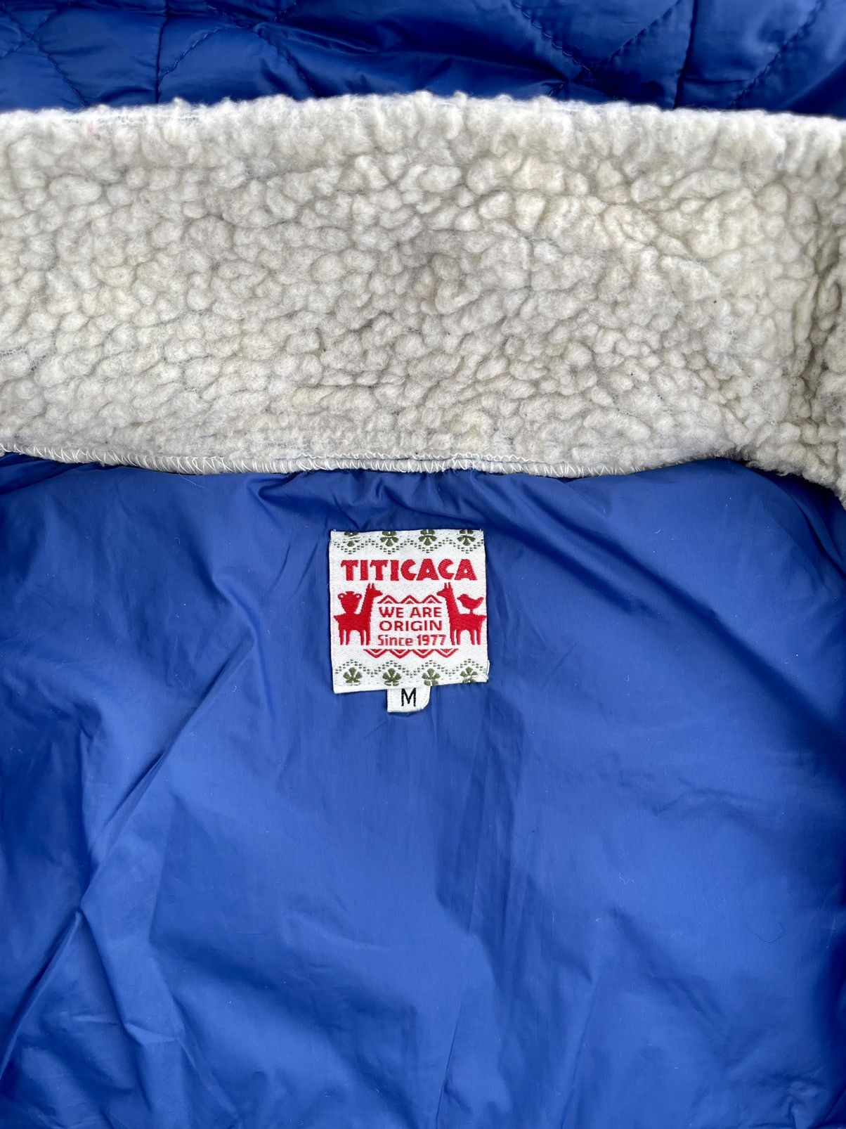 Japanese Brand VINTAGE🔥🔥TITICACA DEEP PILE ANORAK ZIPPER HOODIES Size US S / EU 44-46 / 1 - 16 Thumbnail