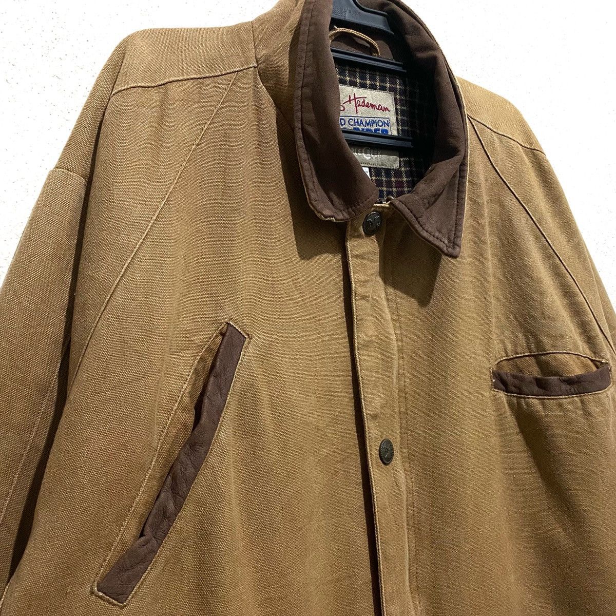 Vintage Vtg Tuff Hedeman Bull Rider Cripple Creek Workwear Chore Size US L / EU 52-54 / 3 - 2 Thumbnail