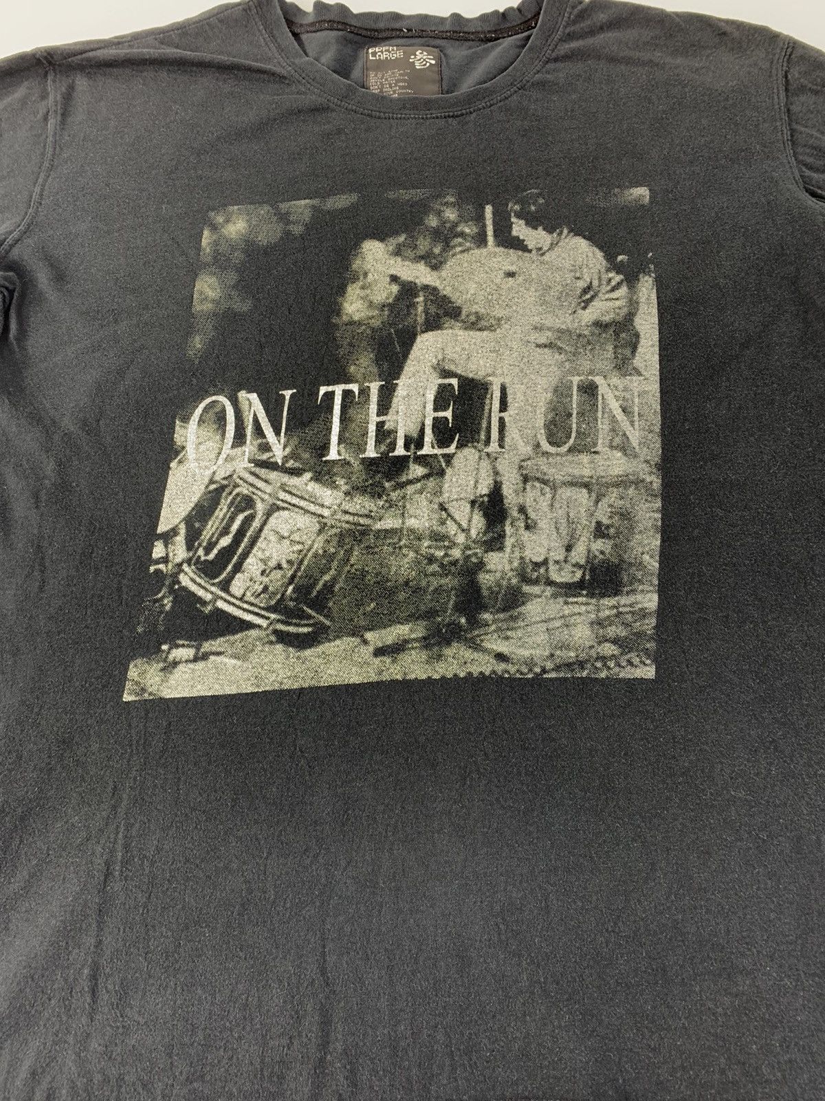 Japanese Brand Hype PPFM On The Run Musical Band Screen Tee protest Size M / US 6-8 / IT 42-44 - 3 Thumbnail