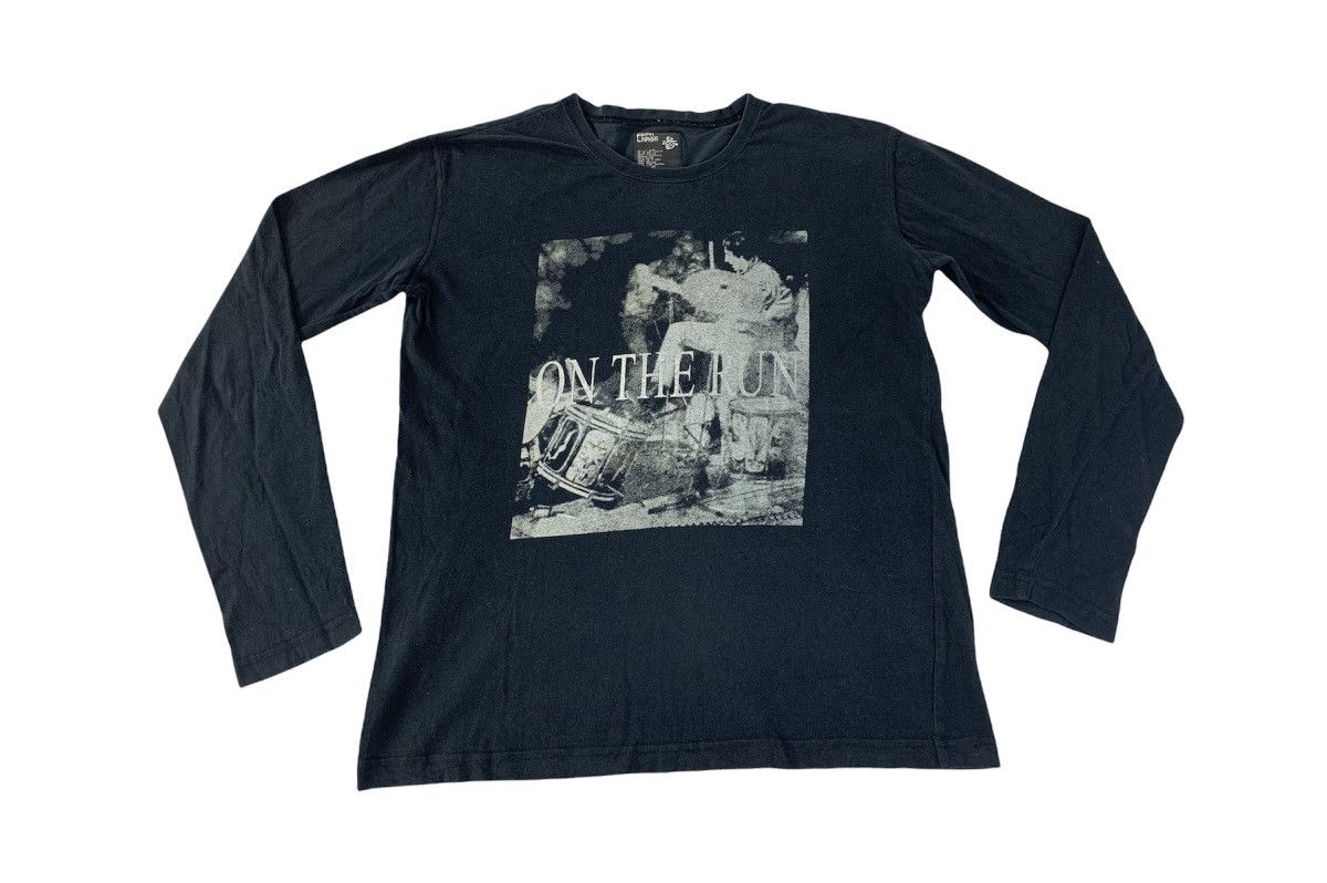 Japanese Brand Hype PPFM On The Run Musical Band Screen Tee protest Size M / US 6-8 / IT 42-44 - 1 Thumbnail