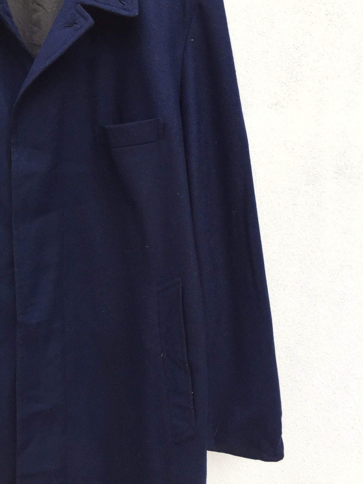 Yohji Yamamoto ARCHIVE🔥80s Le Blue Collar YOHJI Long Jacket Coat Size US L / EU 52-54 / 3 - 4 Thumbnail