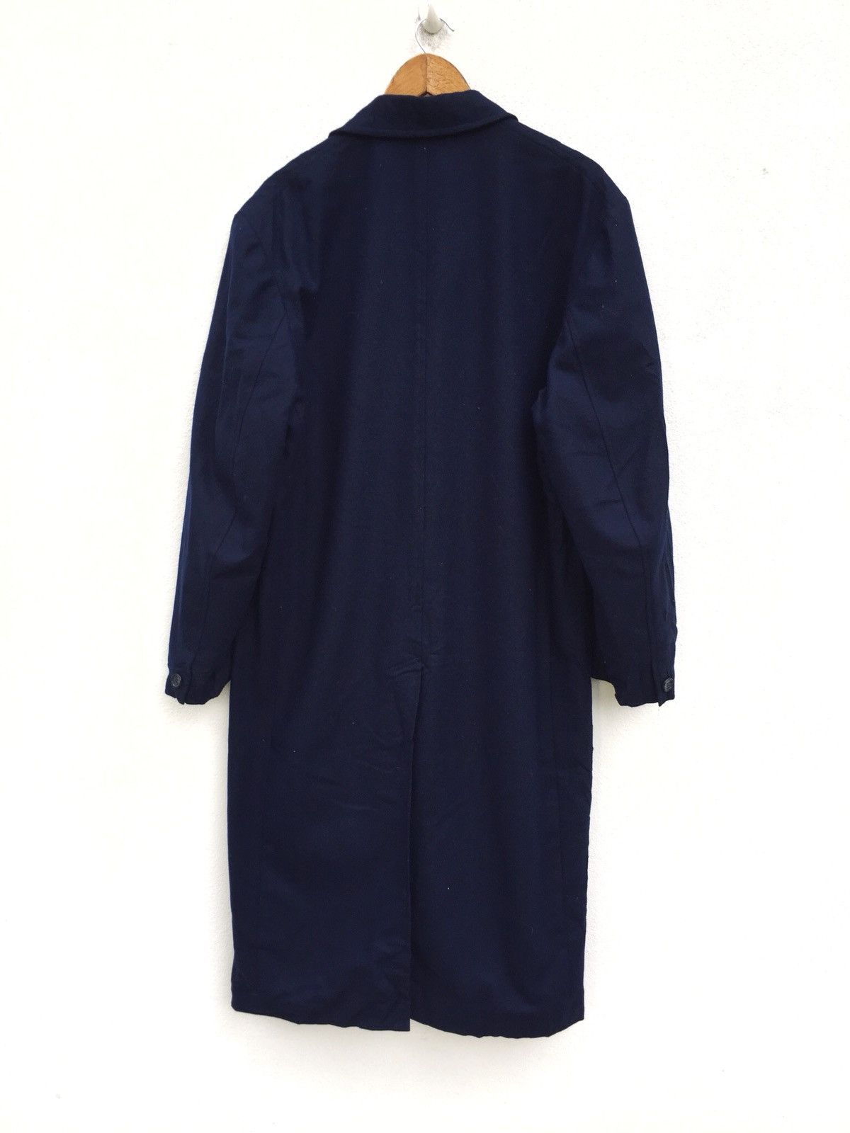 Yohji Yamamoto ARCHIVE🔥80s Le Blue Collar YOHJI Long Jacket Coat Size US L / EU 52-54 / 3 - 5 Thumbnail