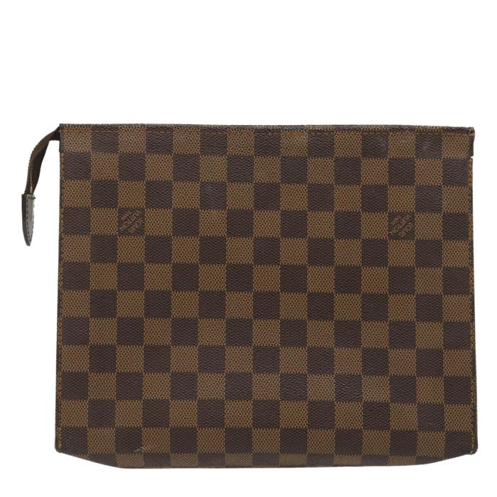 Authentic Louis Vuitton Toilette 26 Damier Cosmetic Pouch N47543