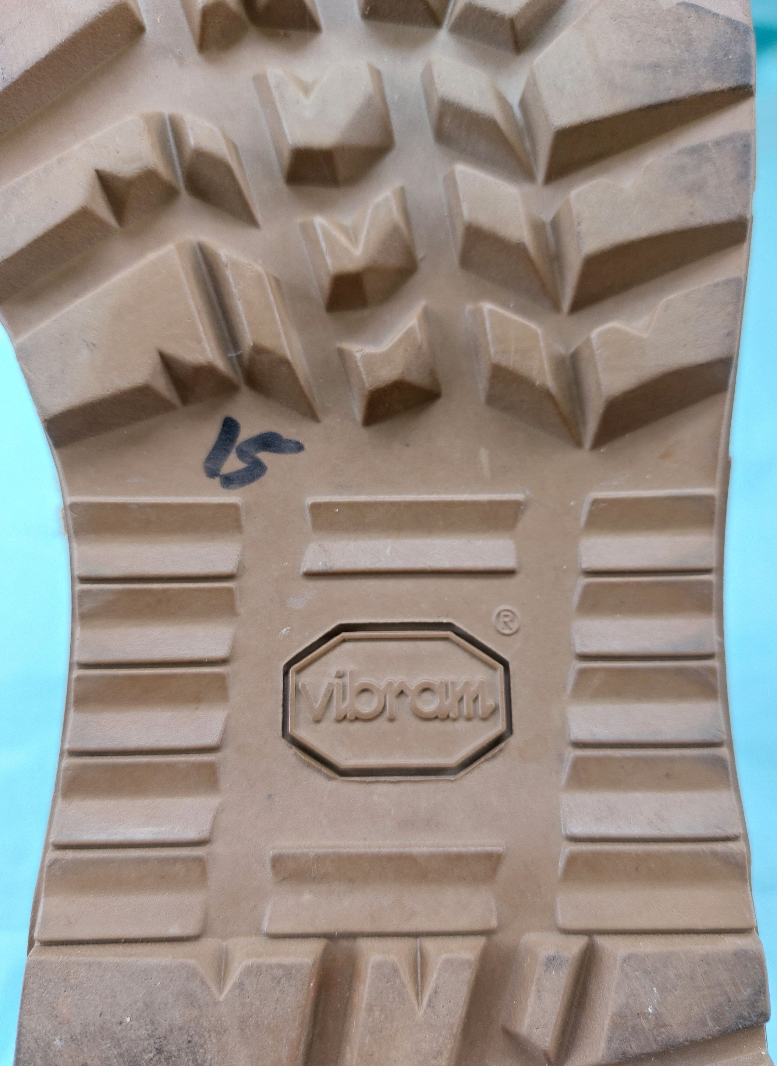 Vibram US ARMY combat desert boots beige suede VIBRAM sole Size US 13 / EU 46 - 7 Thumbnail