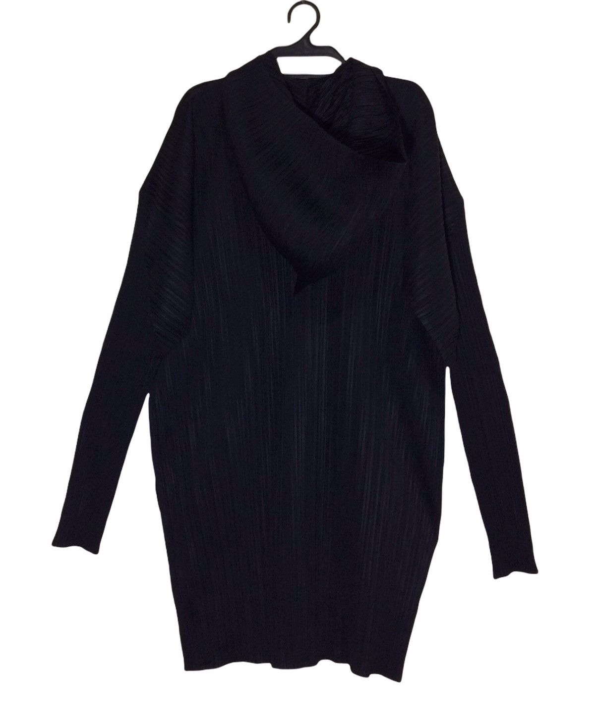 Issey Miyake Pleats Please ISSEY MIYAKE Long Hoodie Zipper Top JAPAN Size US L / EU 52-54 / 3 - 8 Thumbnail