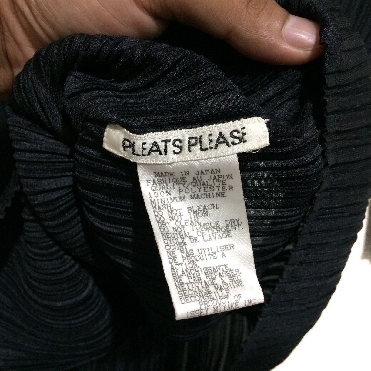 Issey Miyake Pleats Please ISSEY MIYAKE Long Hoodie Zipper Top JAPAN Size US L / EU 52-54 / 3 - 9 Thumbnail