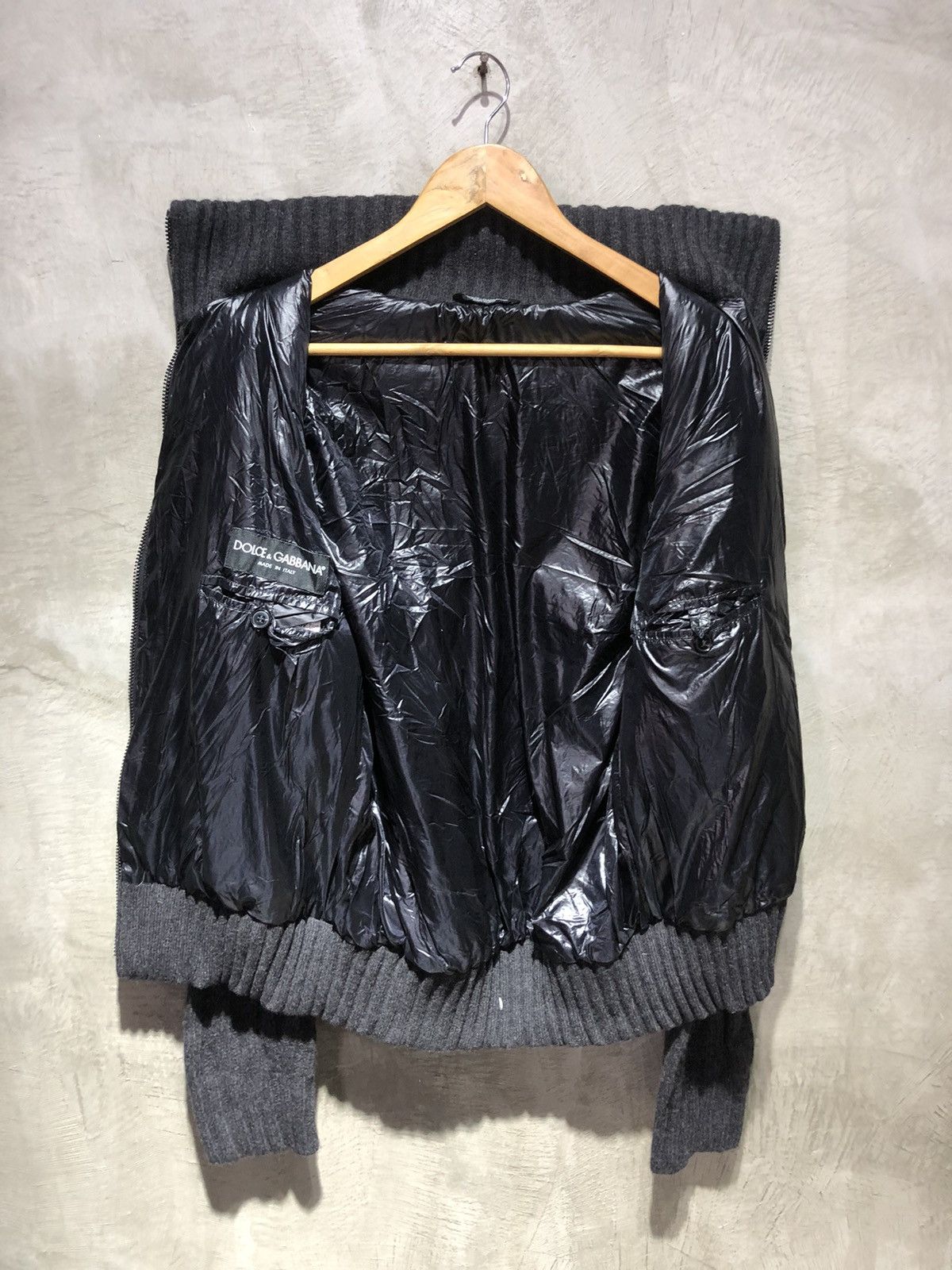 Dolce & Gabbana Dolce and Gabbana puffer knitted jacket Size US M / EU 48-50 / 2 - 10 Thumbnail